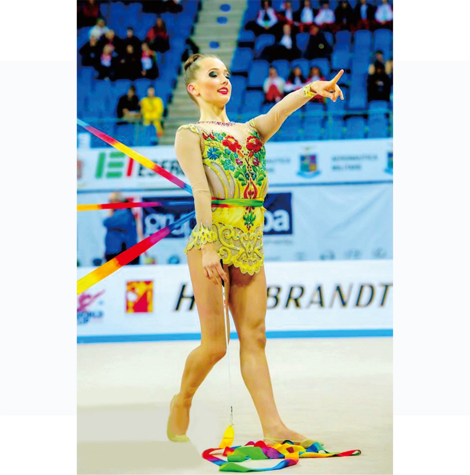 CRYSTALUNITE rhinestones for Gymnastics Uniform