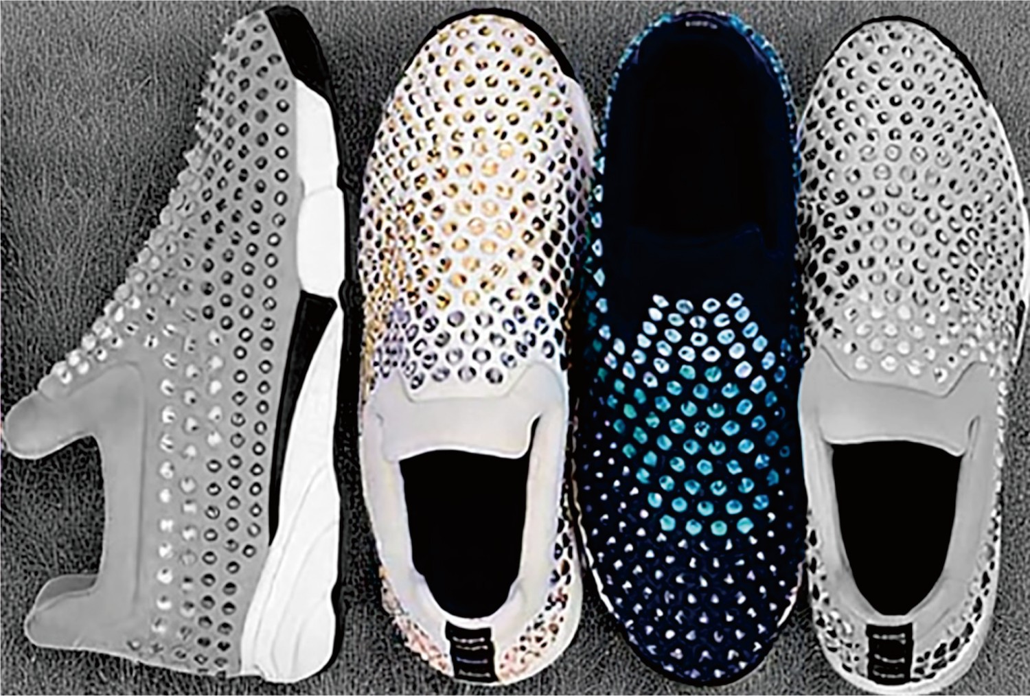 Hotfix Rhinestone Application for Training Shoes