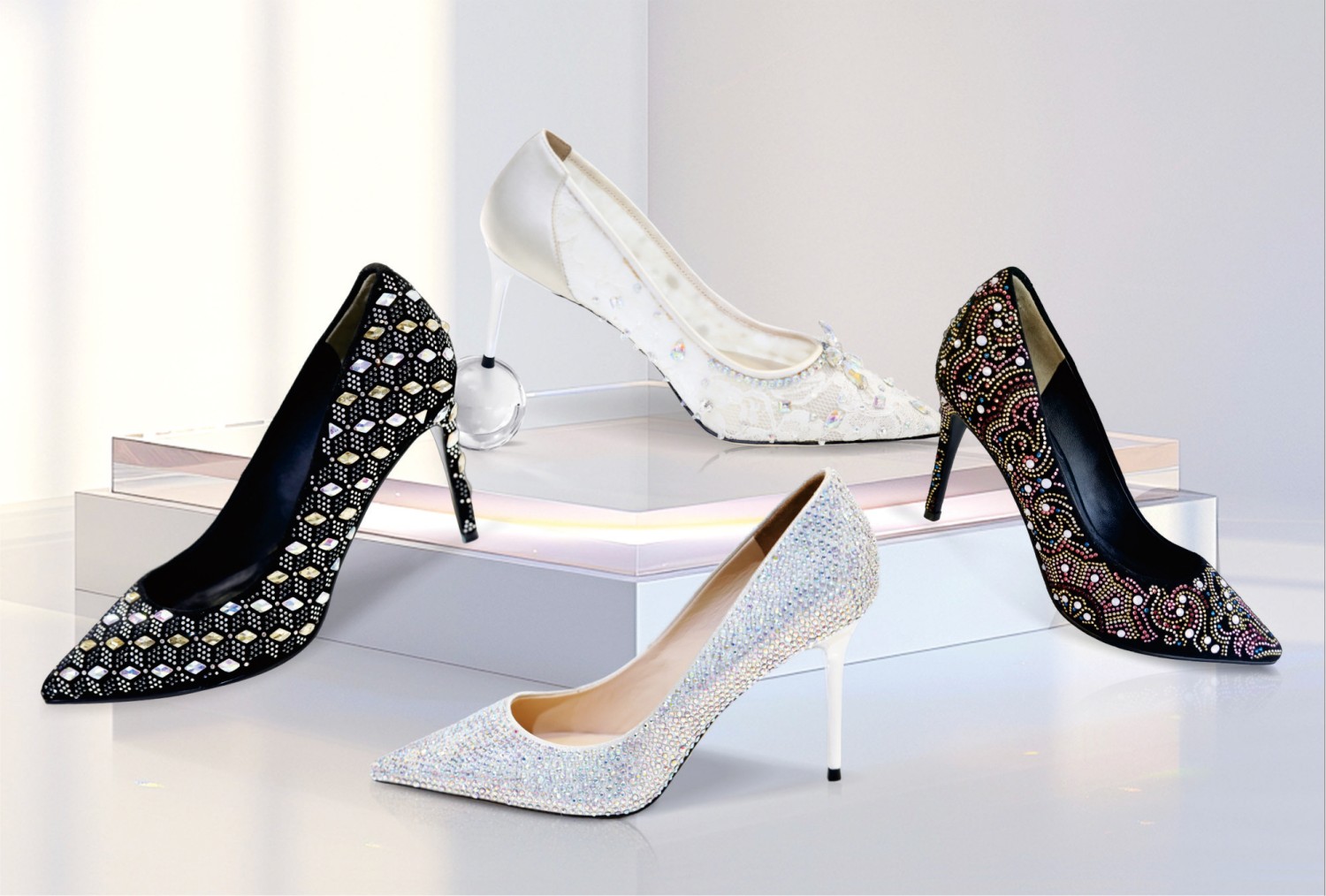 Hotfix Rhinestone Solutions for Fashion shoes