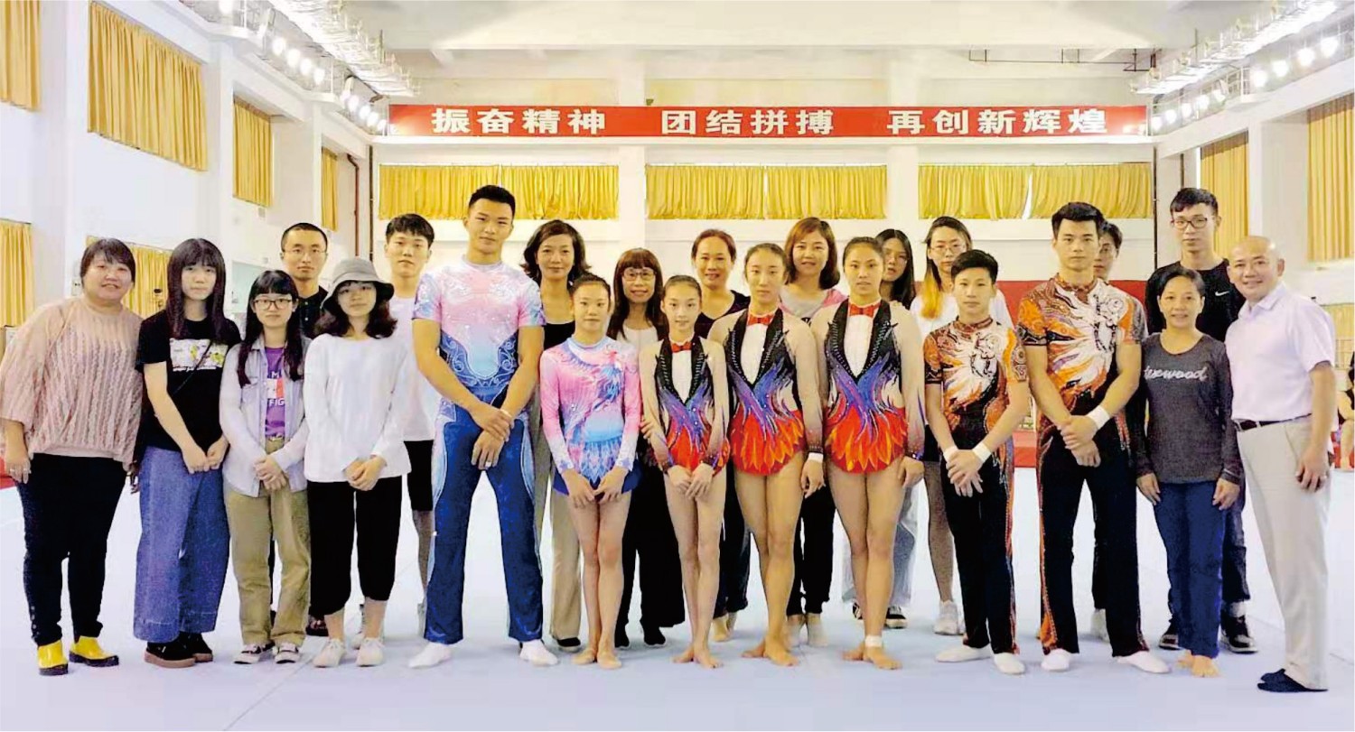 Hotfix Rhinestone Application for Gymnastics Uniform