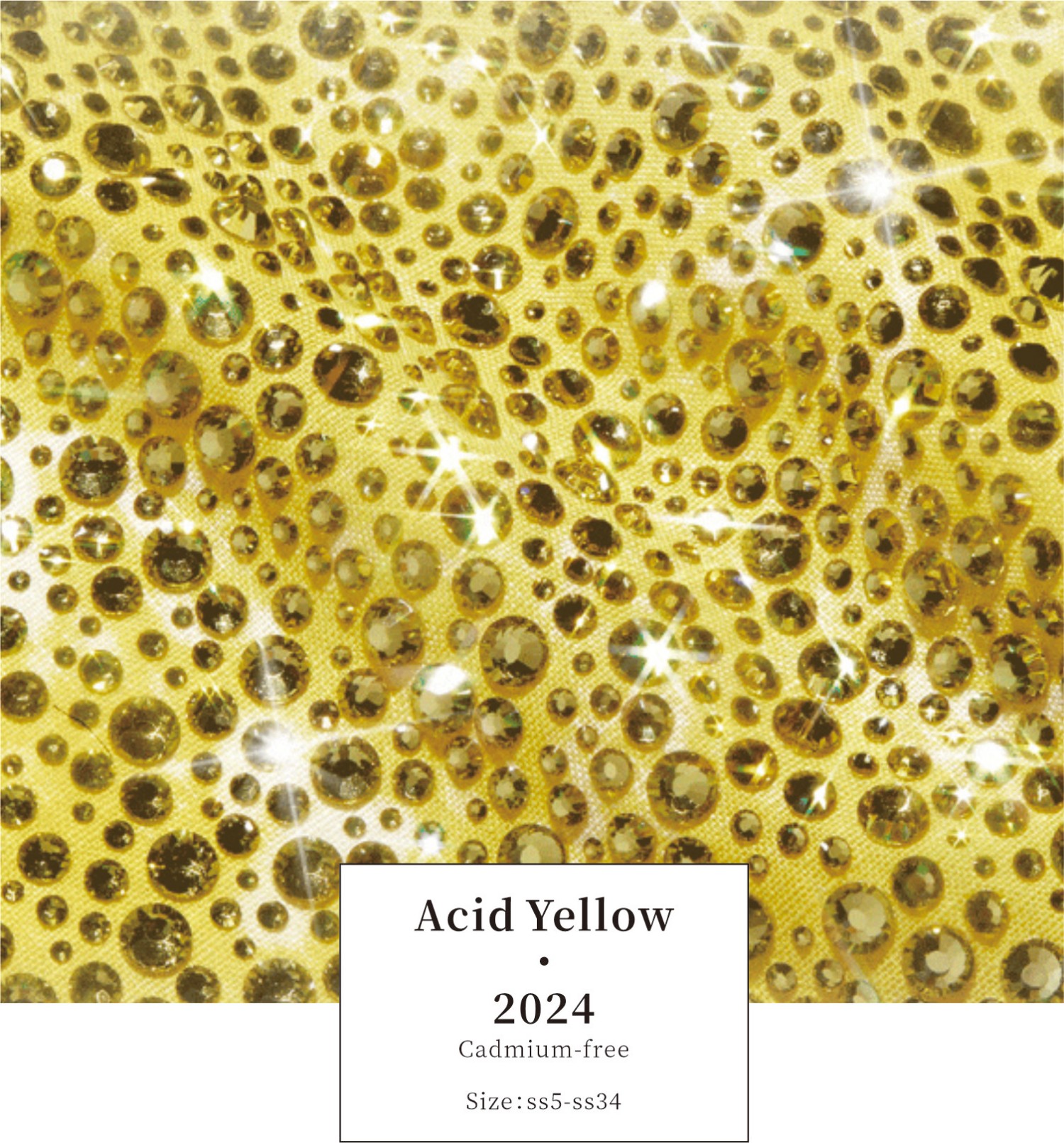 Preciosa Crystal - Eco-Friendly Color Acid Yellow