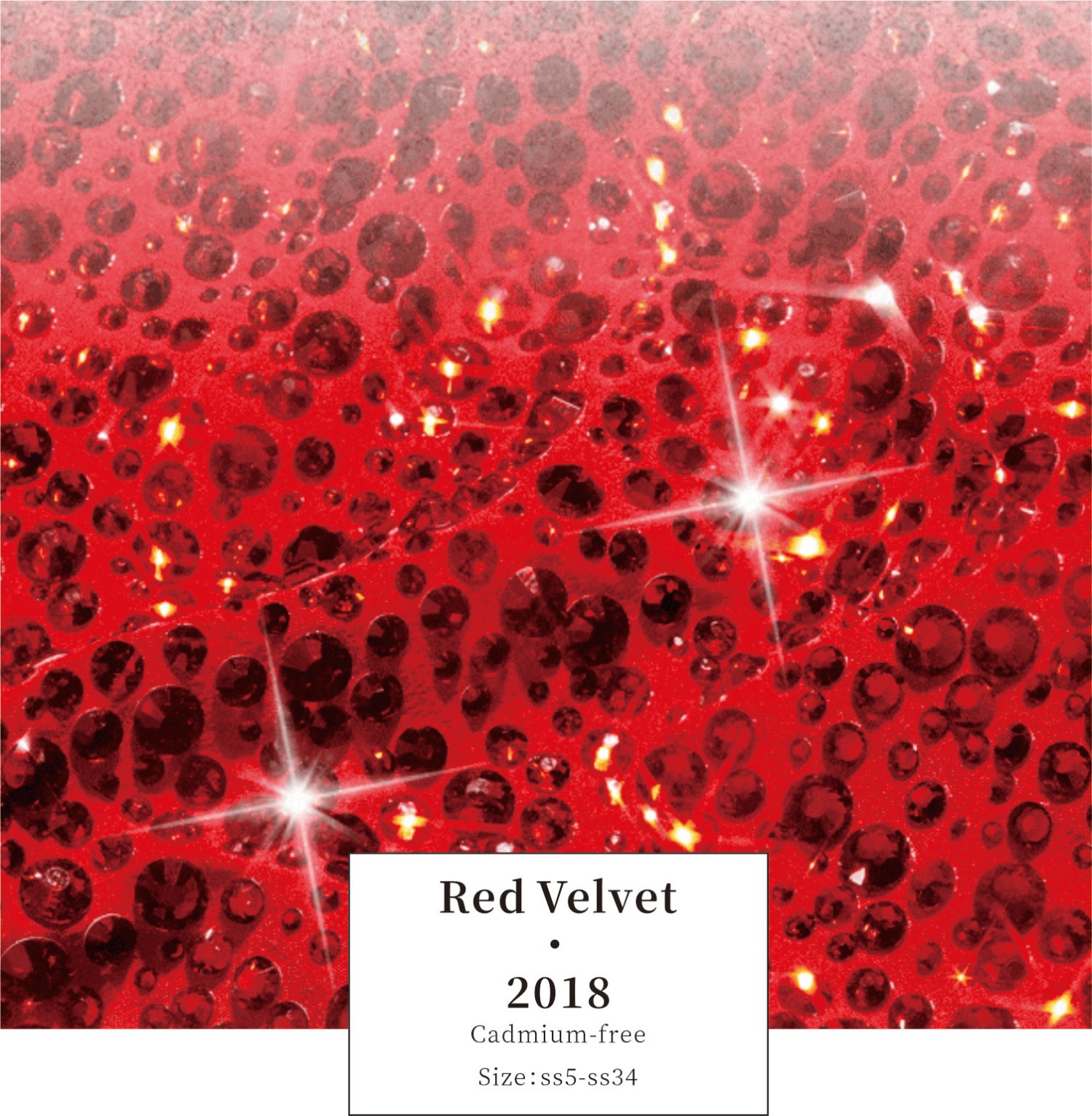 Preciosa Crystal - Eco-Friendly Color Red Velvet