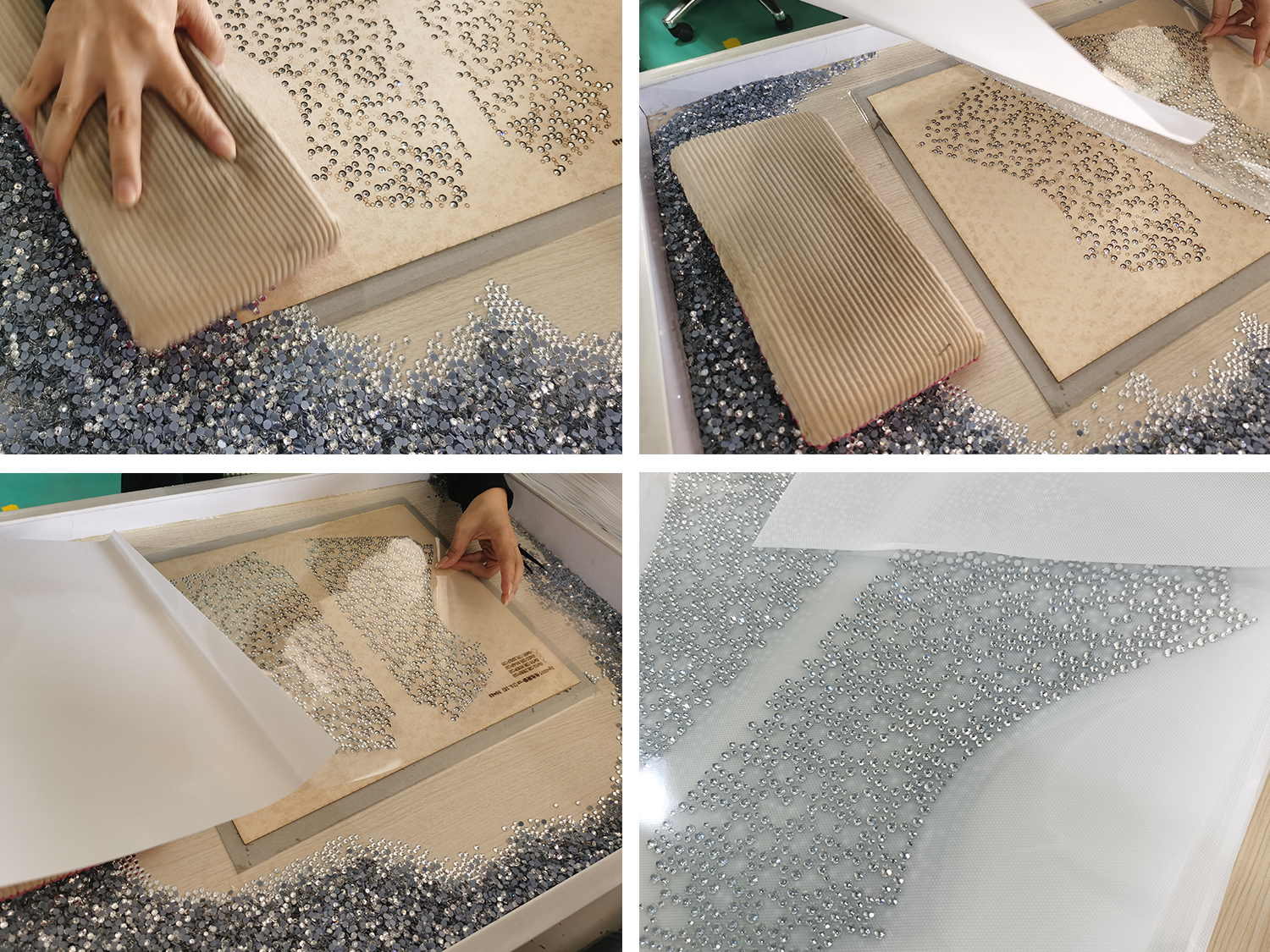 hotfix crystal pattern