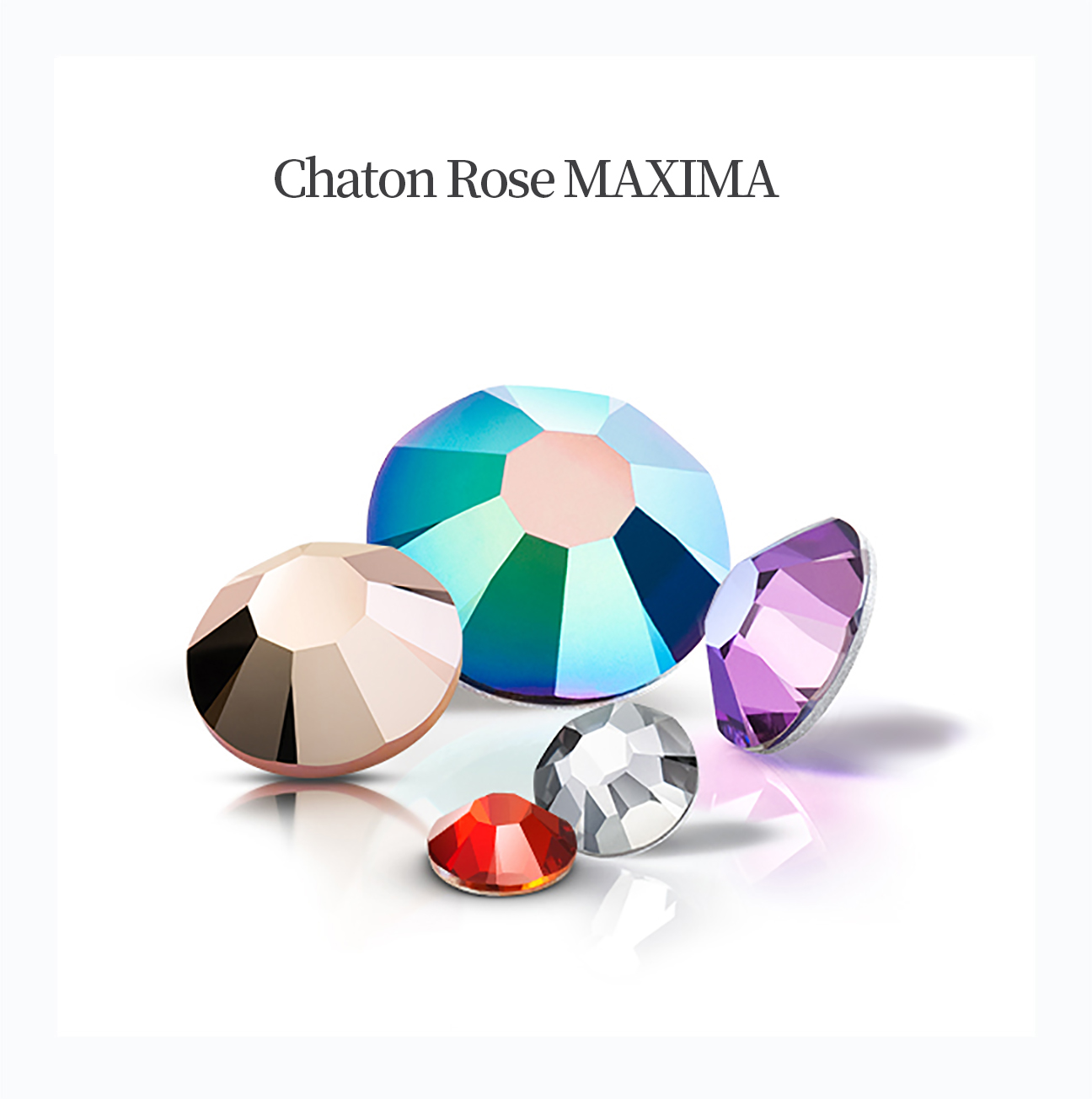 Chaton Rose MAXIMA by Preciosa - lead-free crystal hero image