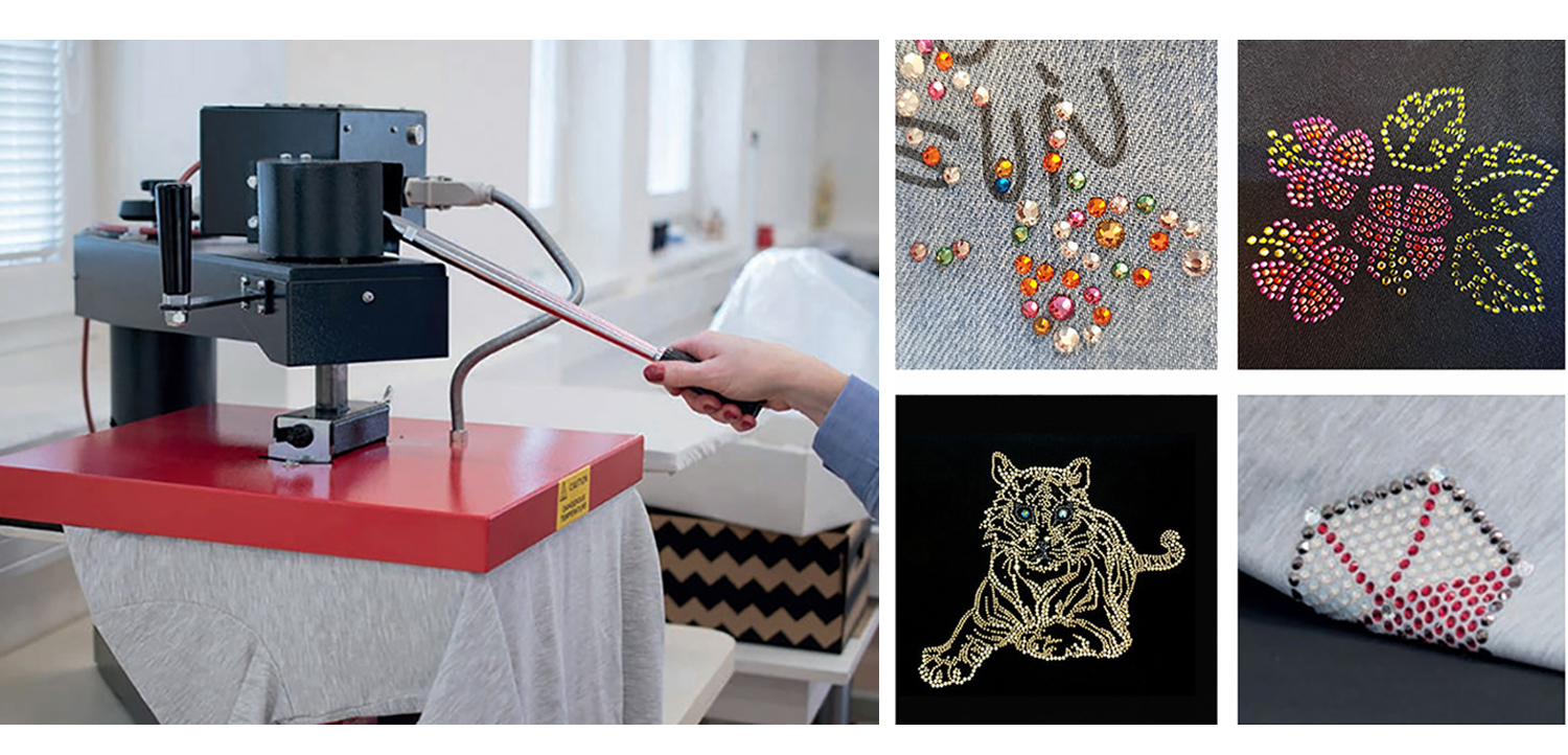 Applying Crystal Transfers to Fabrics 