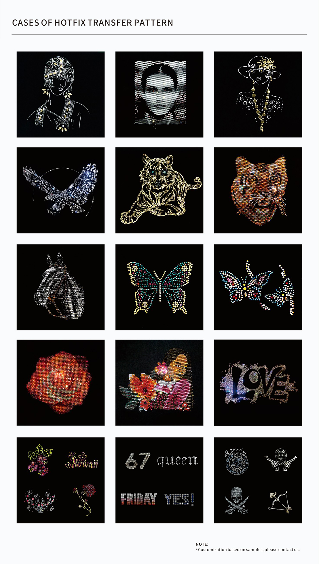 Mass Production Cases for Crystal Transfers