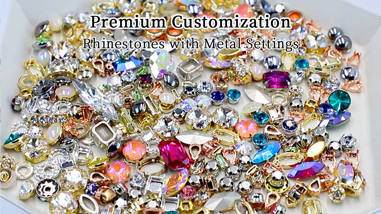 Custom-made Prong Set Rhinestones
