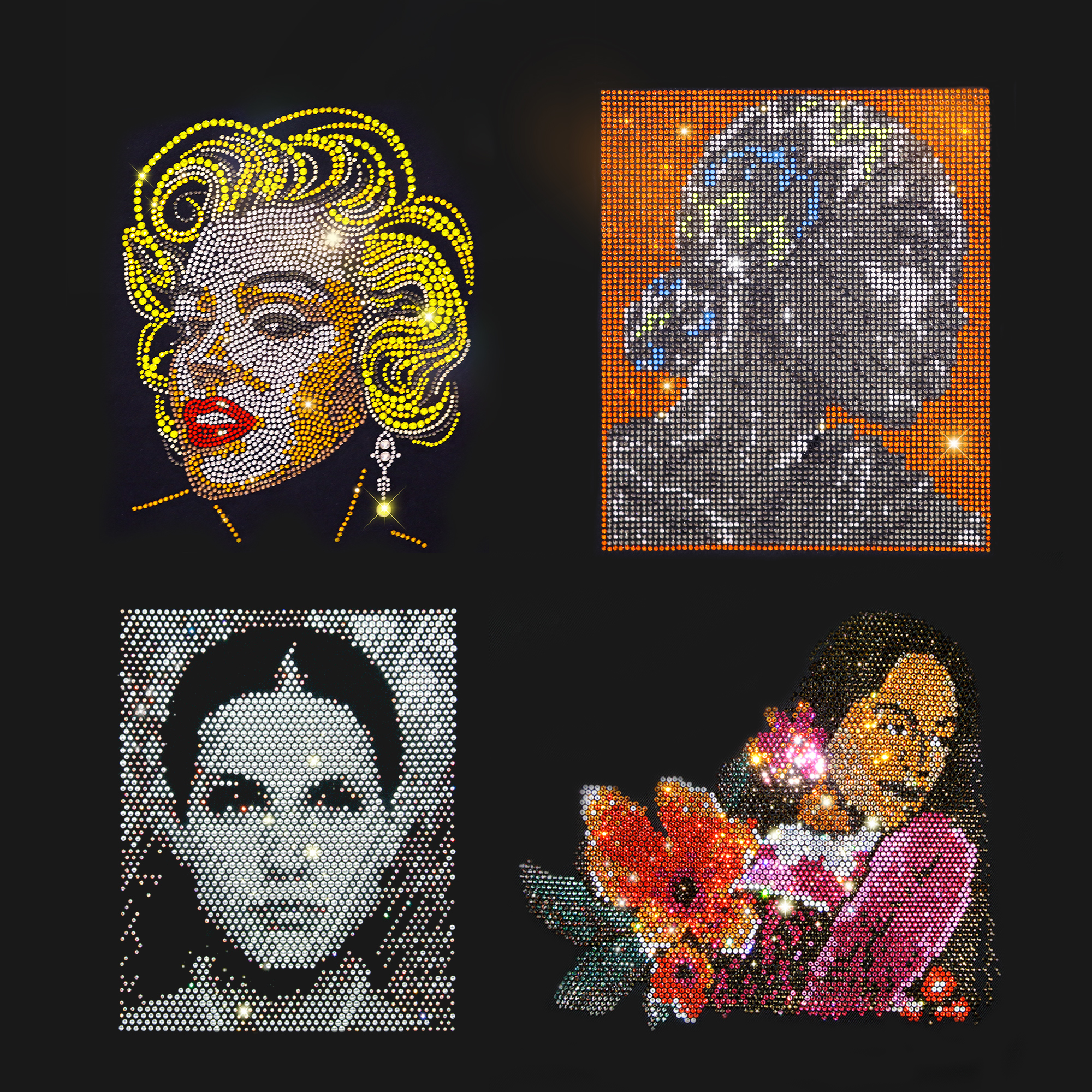 Rhinestone Pattern Designs- Professional B2B Manufacturing - harmony