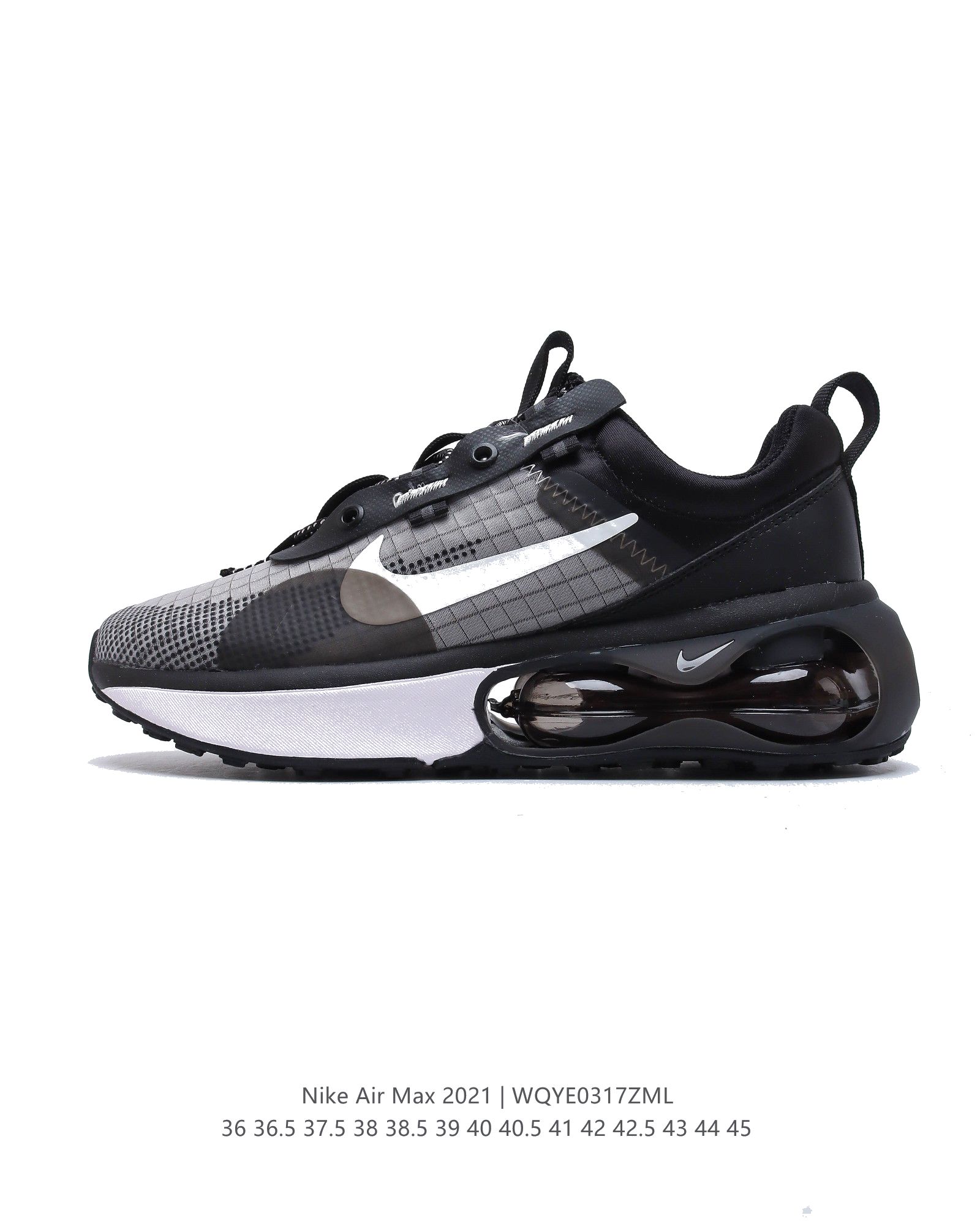 Nike Air Max 2021 BlackWhite DA1925-001 Dames & Heren Schoenen