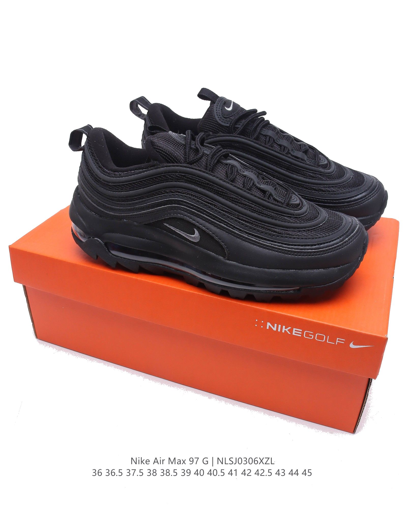 Nike Air Max 97 G Black CI7538-001 Dames & Heren Schoenen