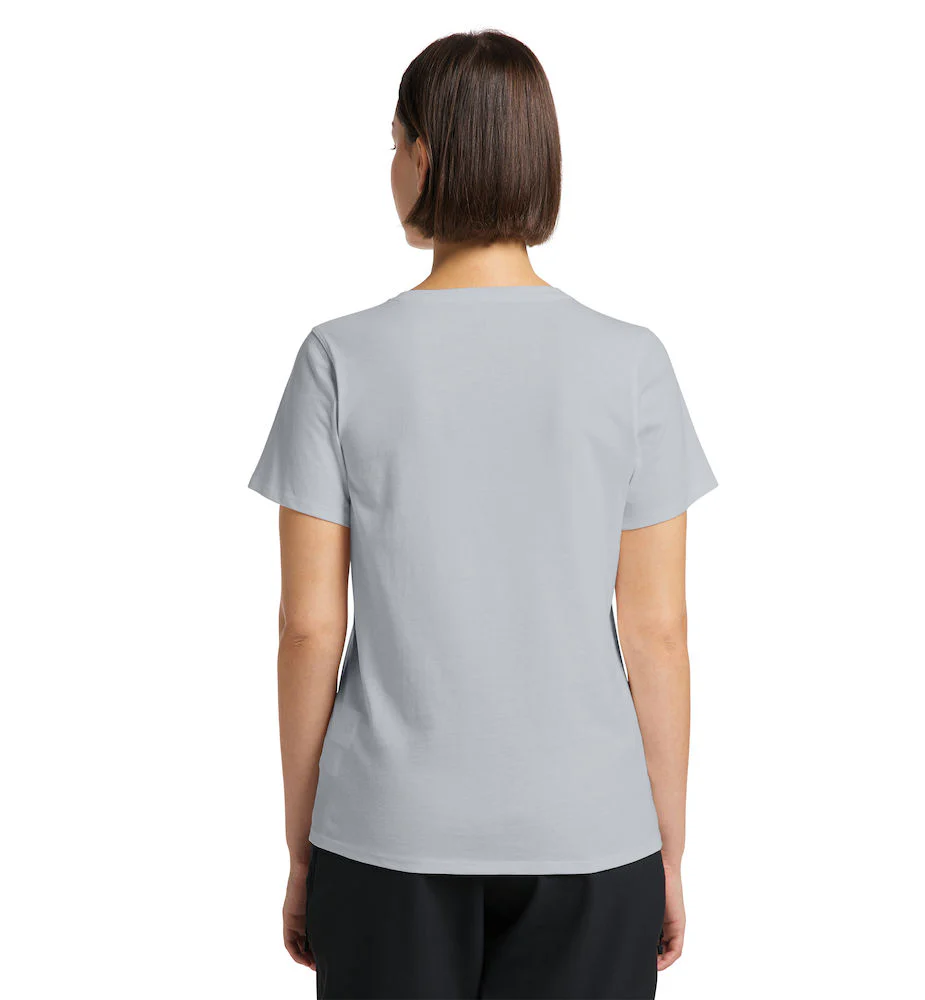 Haglöfs Mirth Tee Women Grey Melange Solid