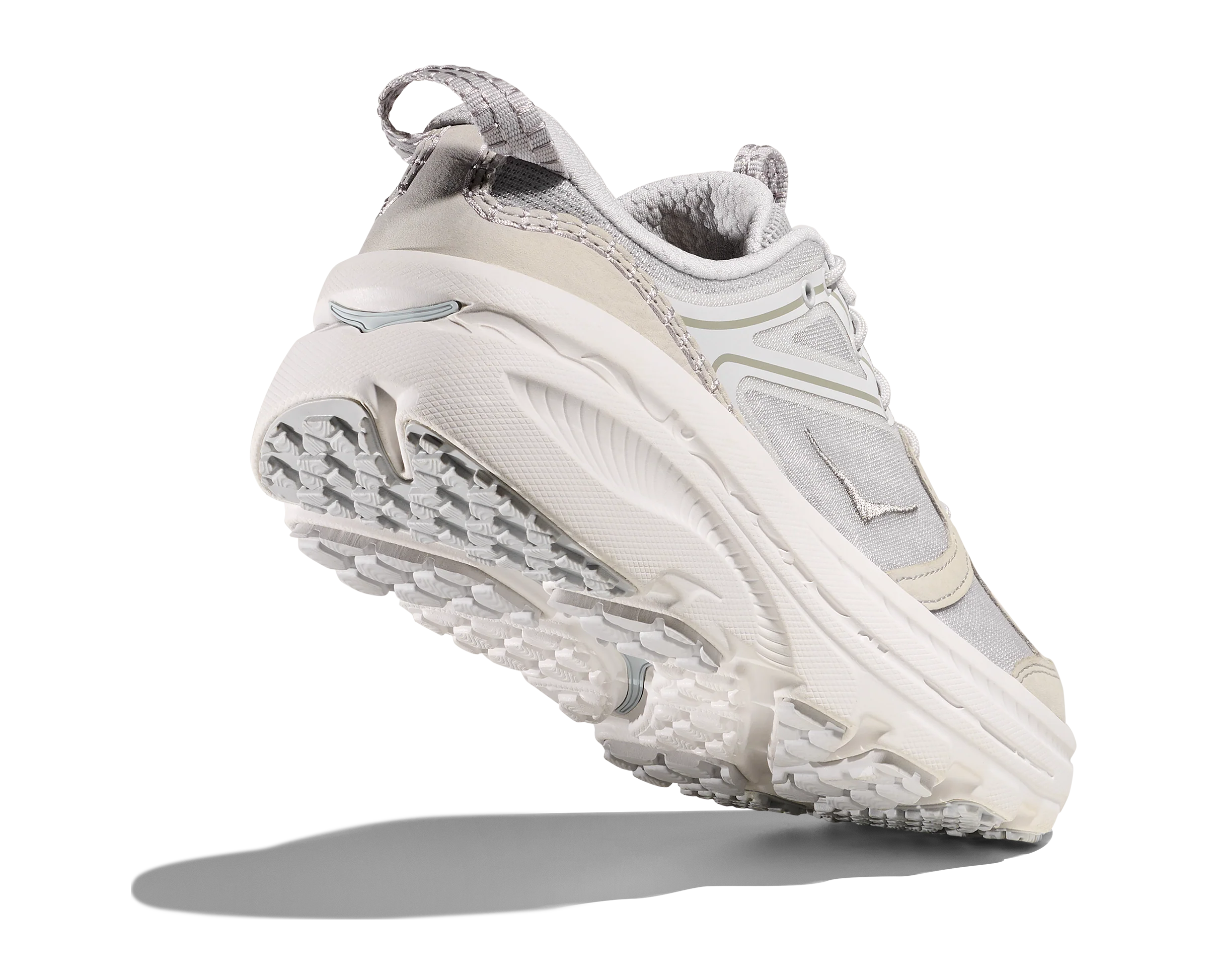 Hoka U BONDI B3 LS Cosmic Grey / White