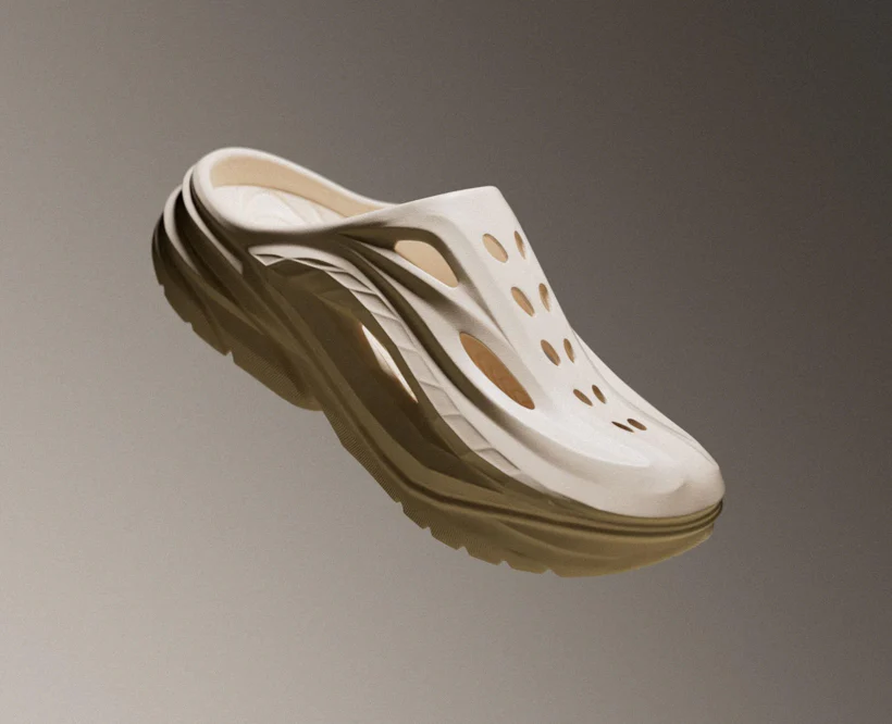 Hoka U ORA RECOVERY MULE Vanilla / Vanilla