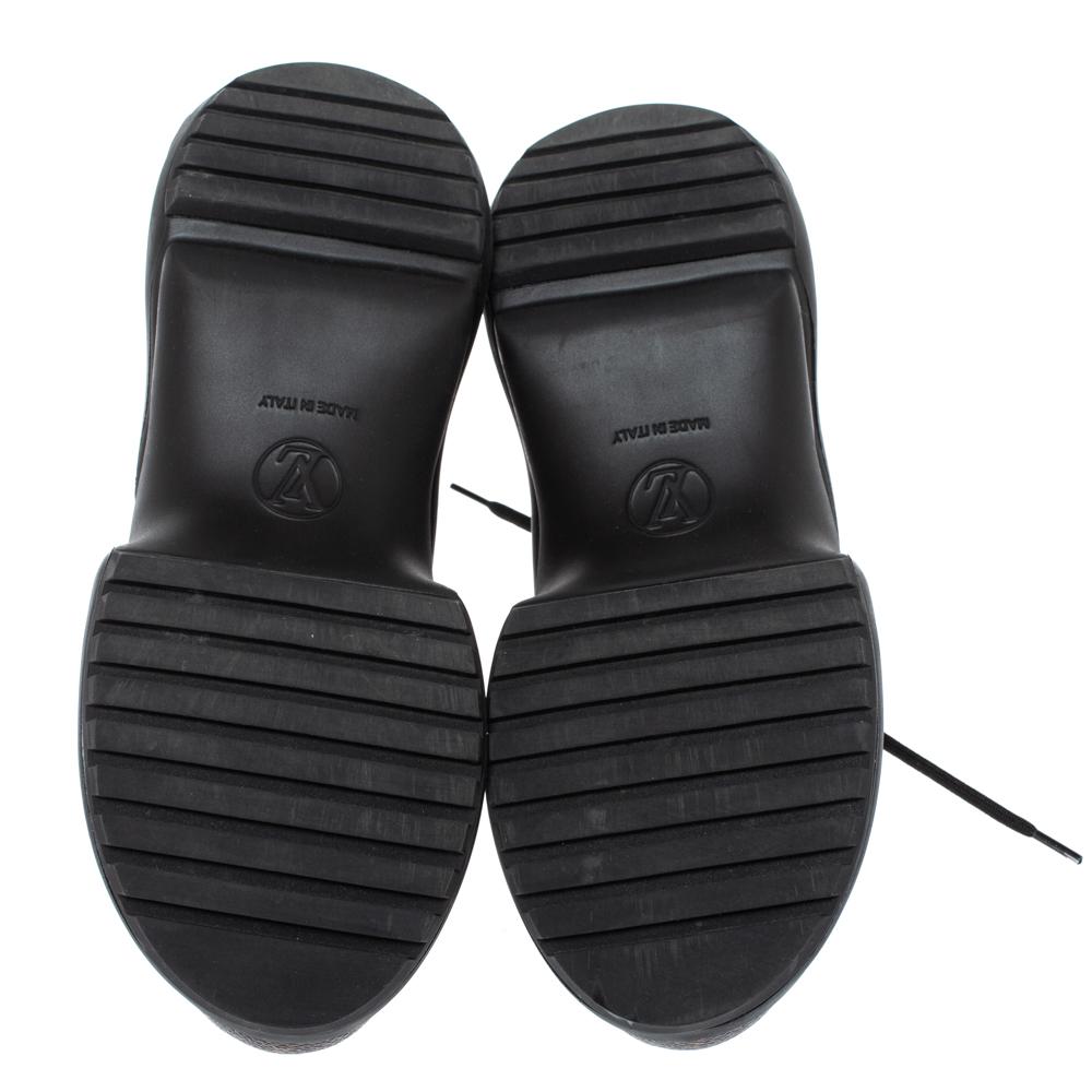 Louis Vuitton Black Monogram Canvas And Mesh LV Archlight Sneakers