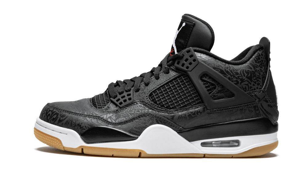 Jordan 4 Retro Laser Black Gum