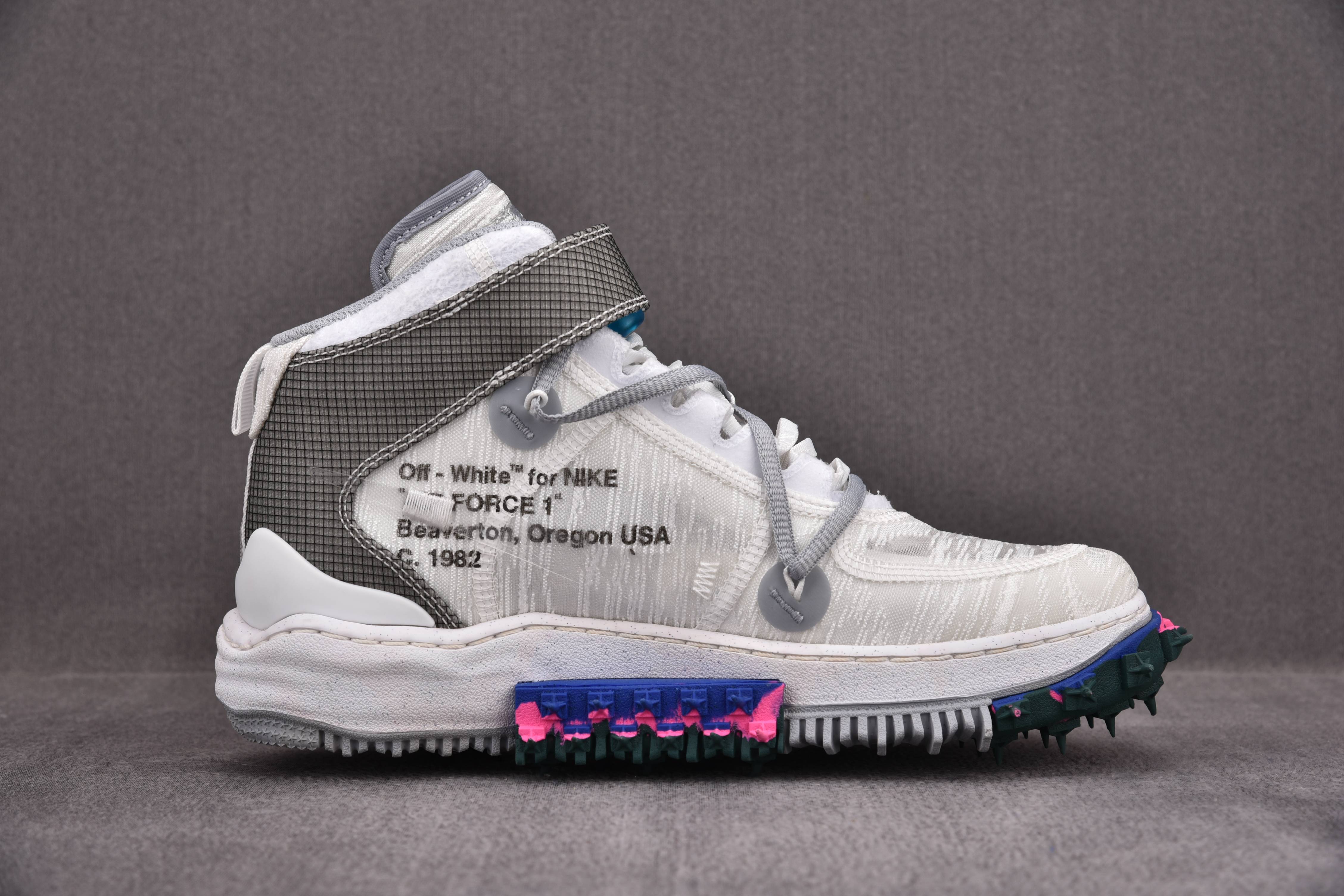 ™ X NIKE AIR FORCE 1 MID: WHITE