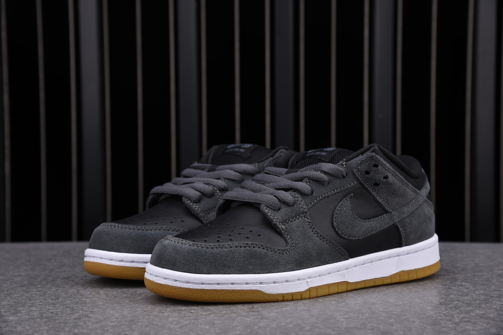 Nike SB Dunk Low Dark Grey Black Gum