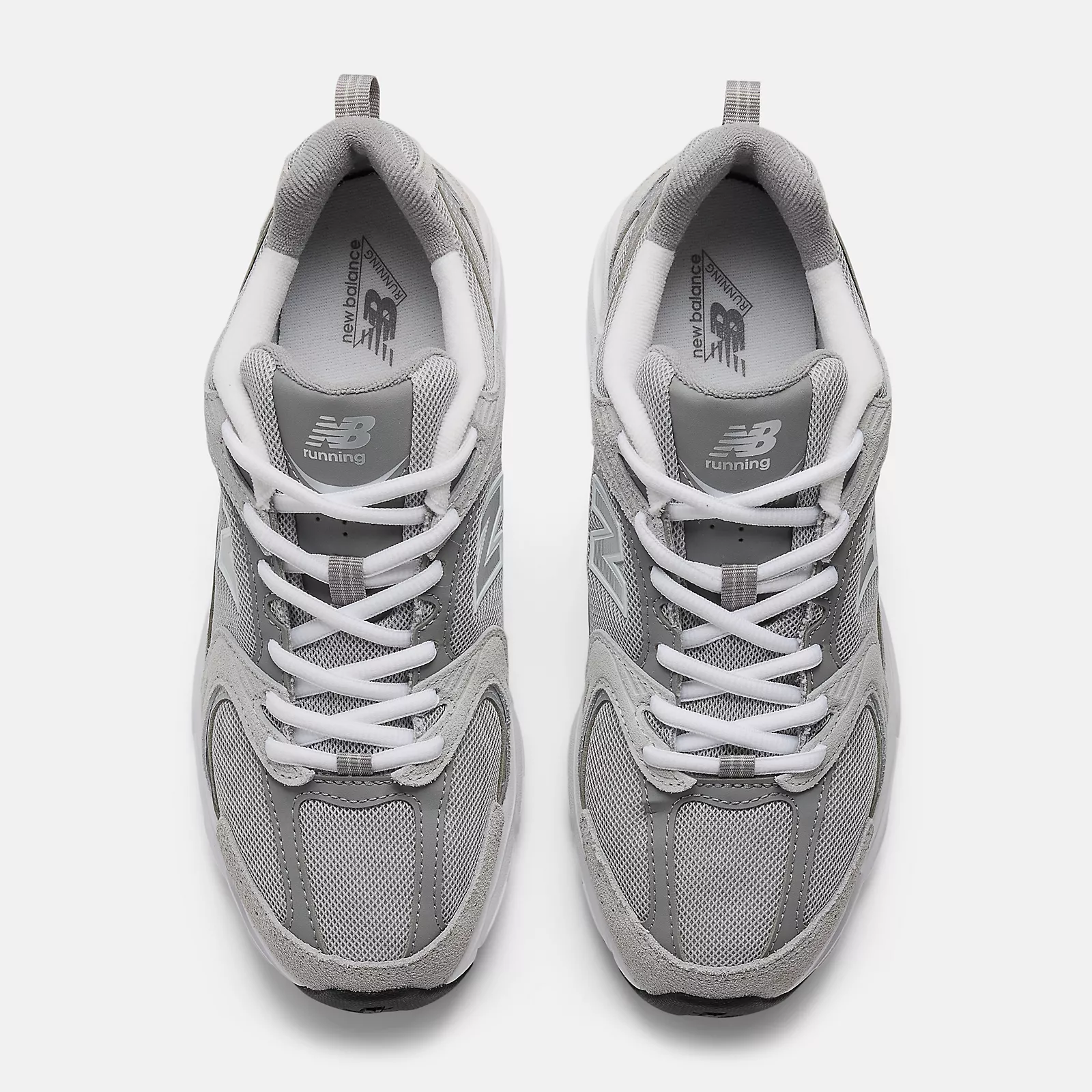 New Balance Unisex 530 Sneakers-Men's/Women's-Raincloud with Shadow Grey and Silver Metallic