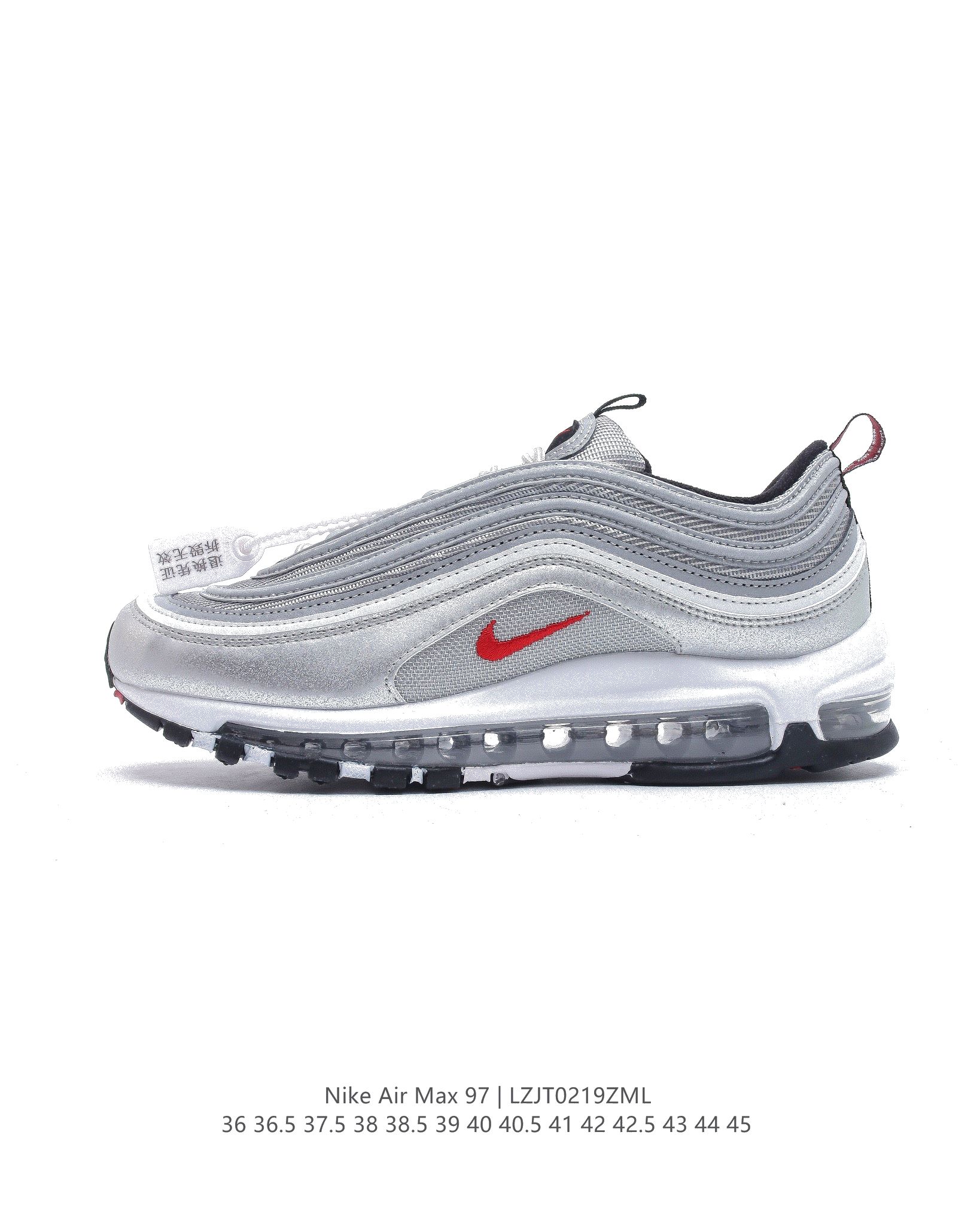 Nike Air Max 97 Grey 921826-016 Dames & Heren Schoene