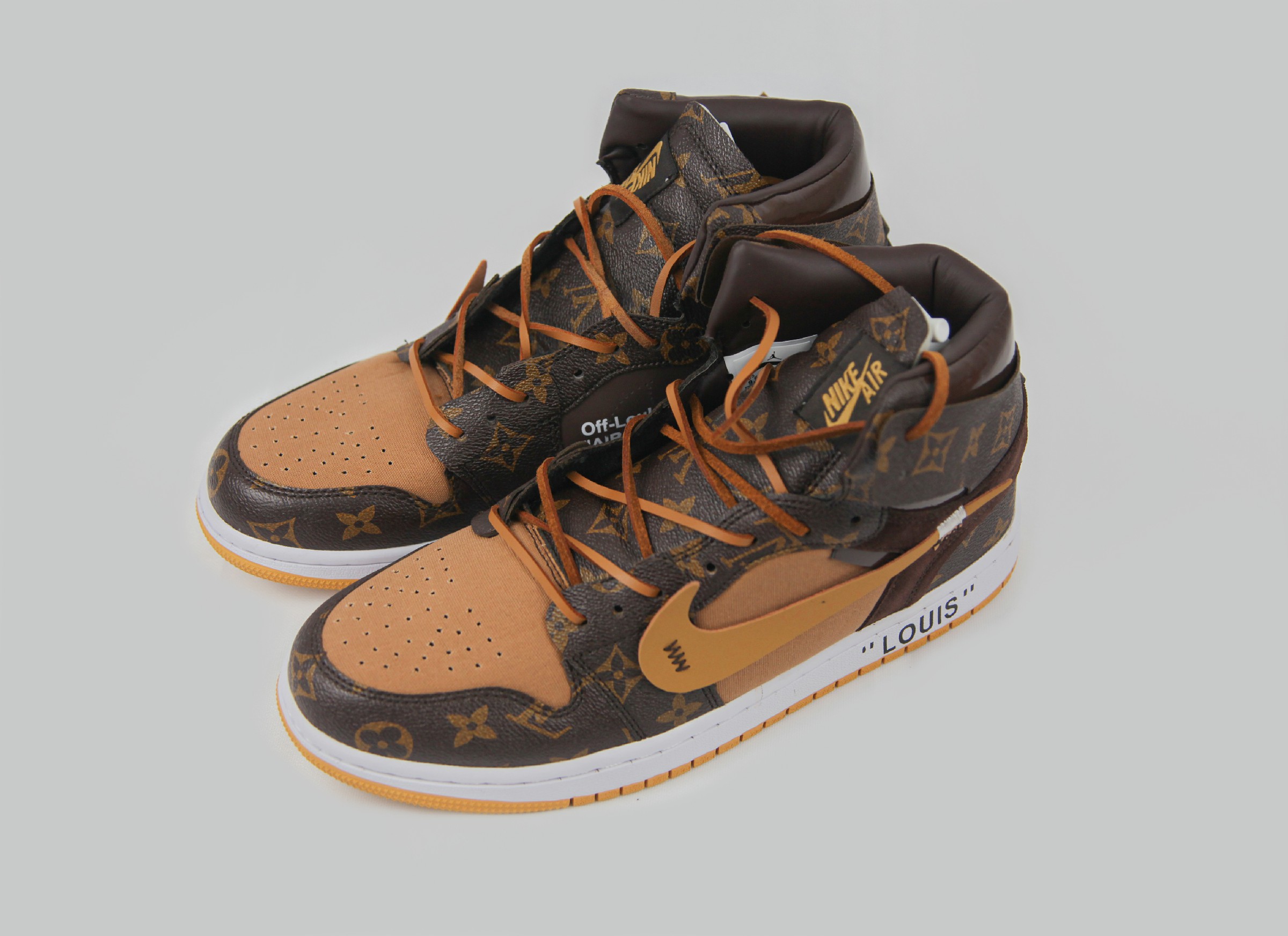 Air Jordan 1 Retro High x Louis Vuitton (Custom)