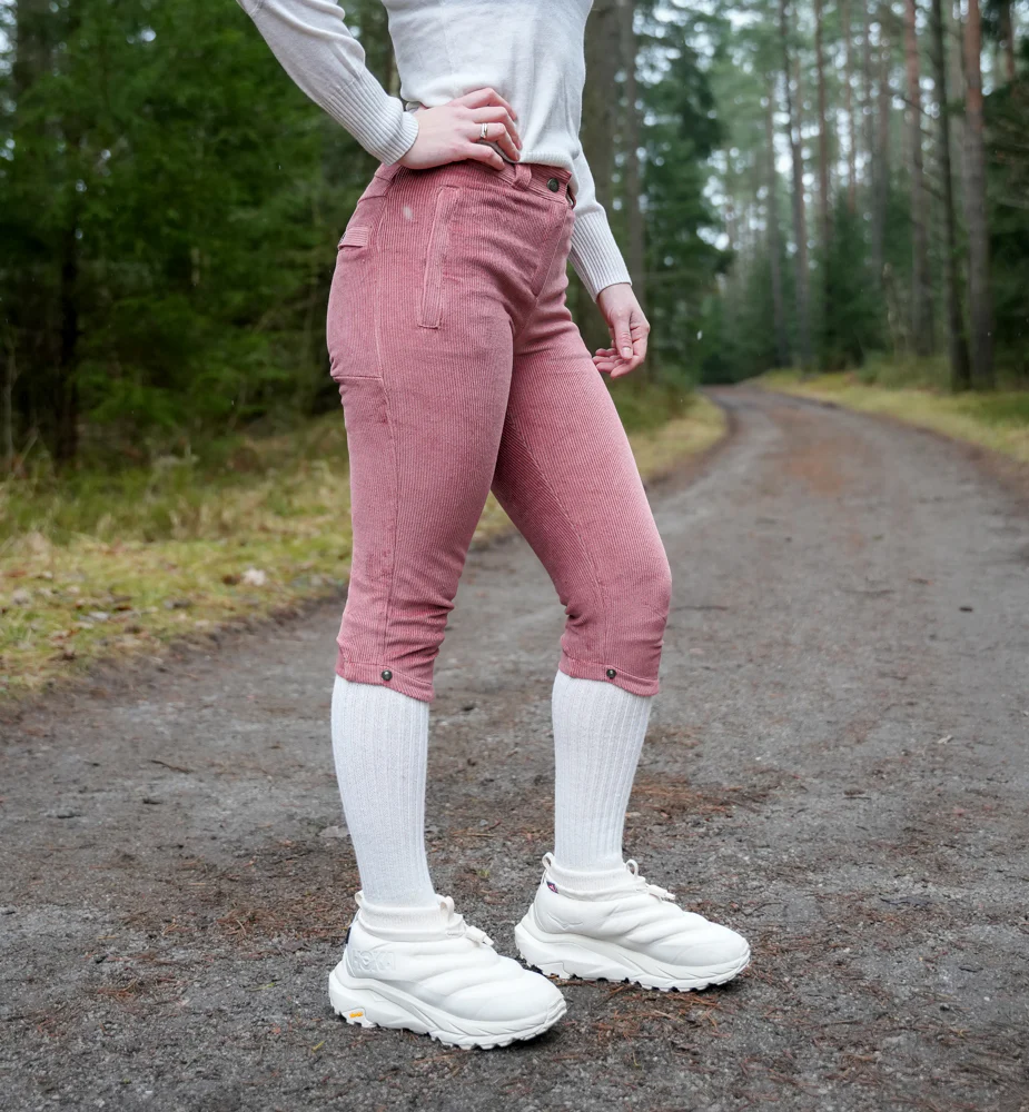 Amundsen Sports Concord Slim Knickerbockers Womens Peony Pink