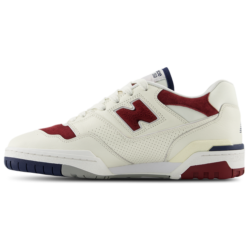New Balance  550 Casual Shoe -  Men's/Women's League Outfitters White/Maroon/Navy