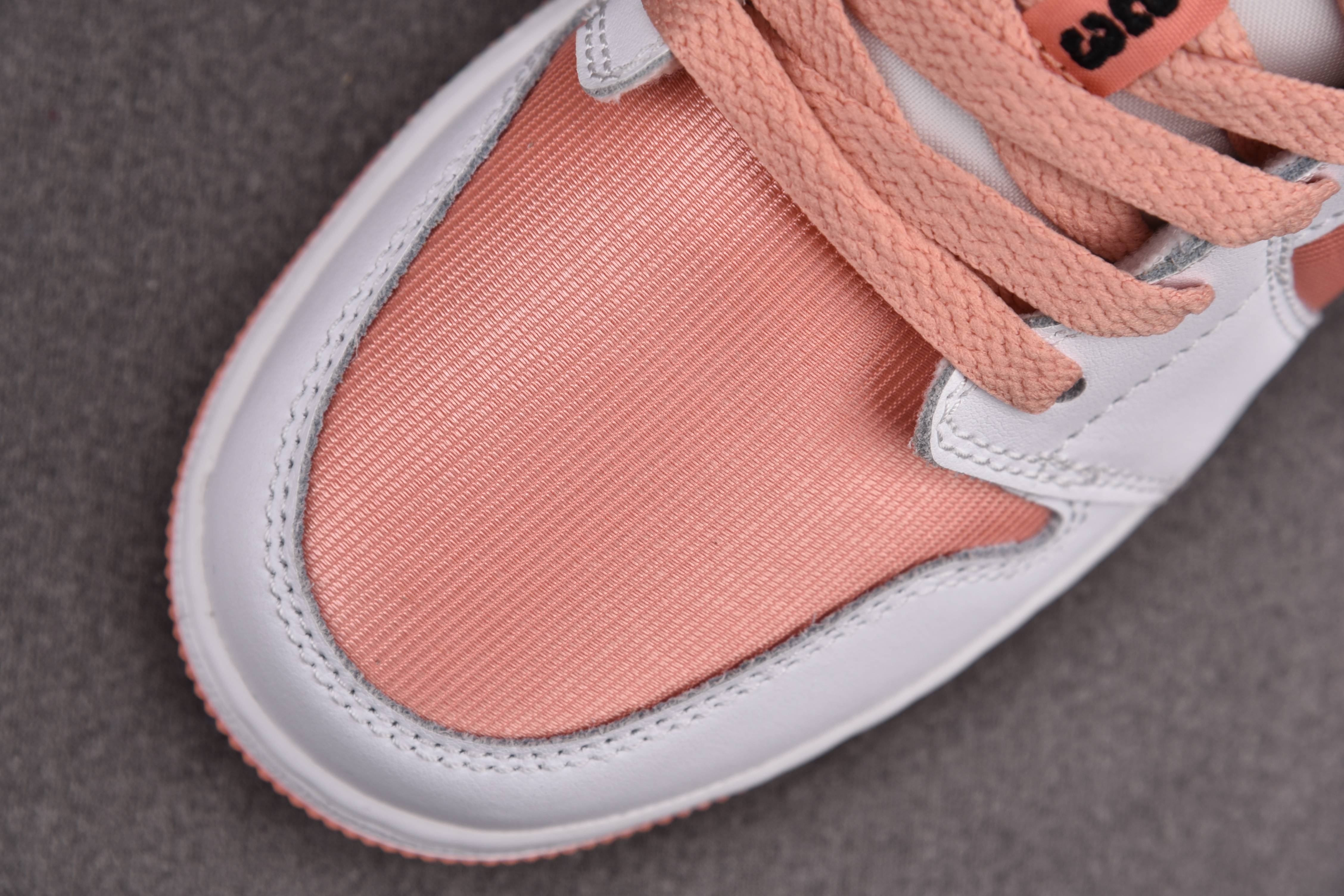 Jordan 1 Low White Light Madder Root (GS)