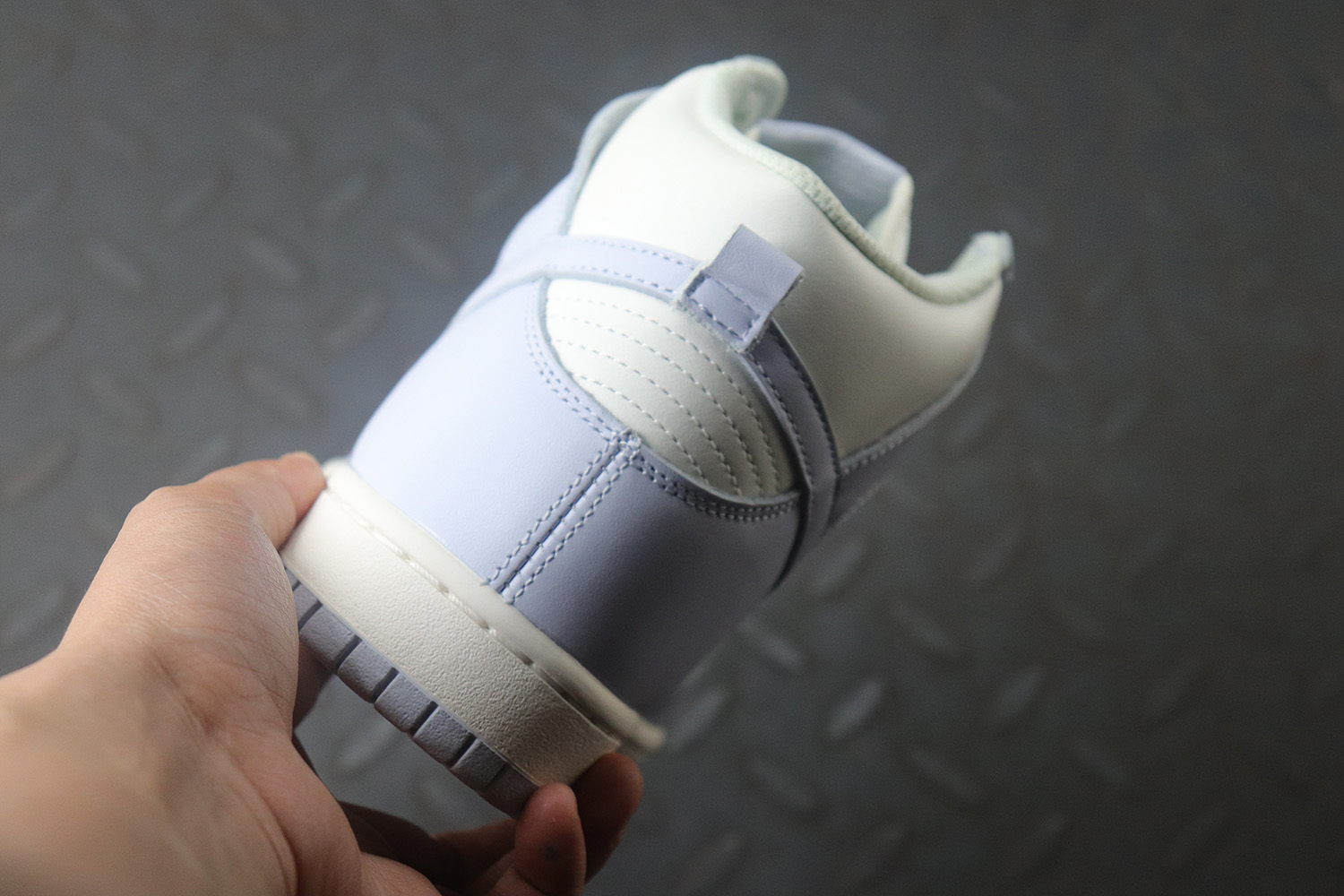 Nike Dunk High Sail Football Grey (Women Size!!)