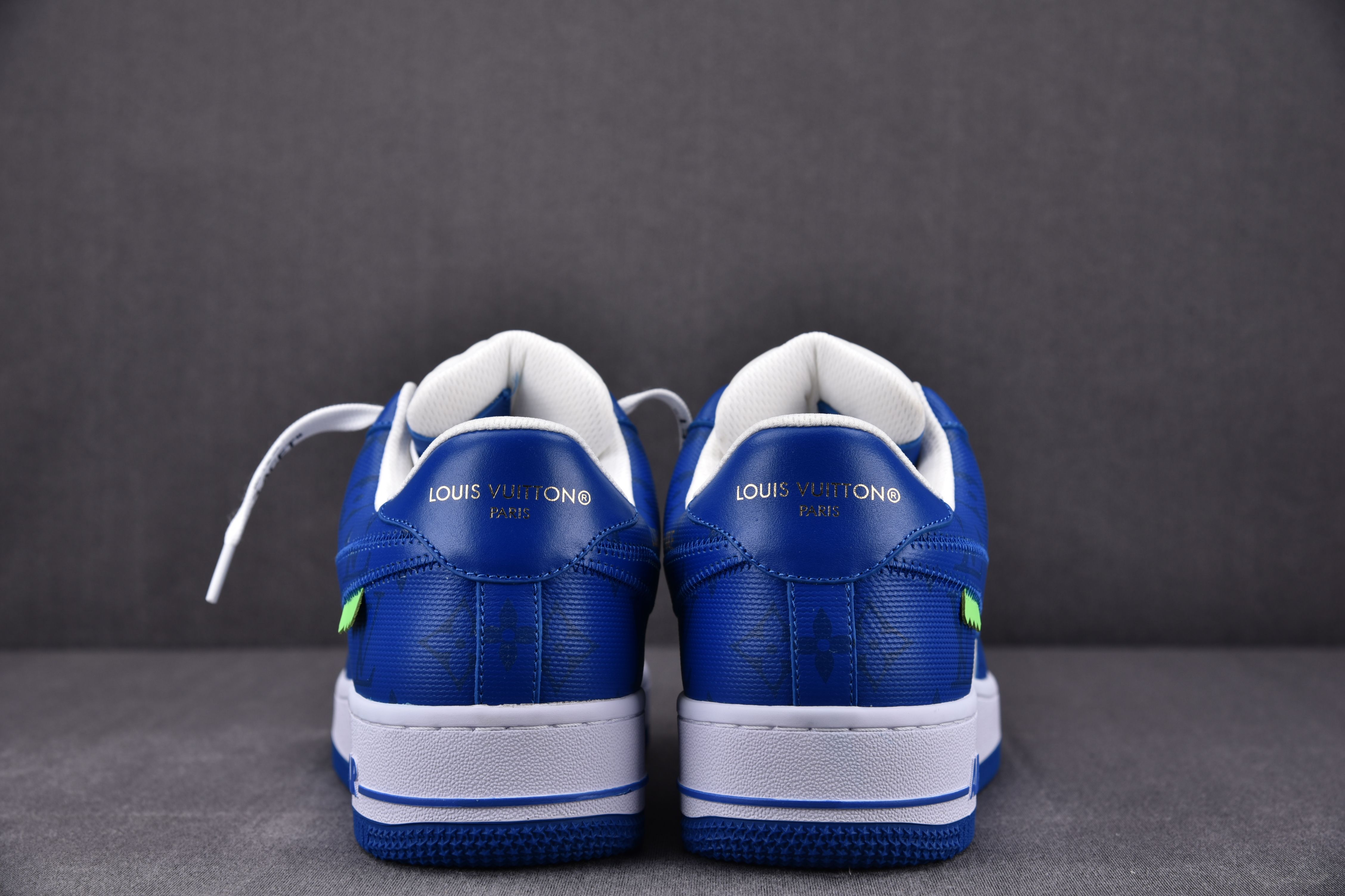 Louis Vuitton Nike Air Force 1 Low By Virgil Abloh White Royal