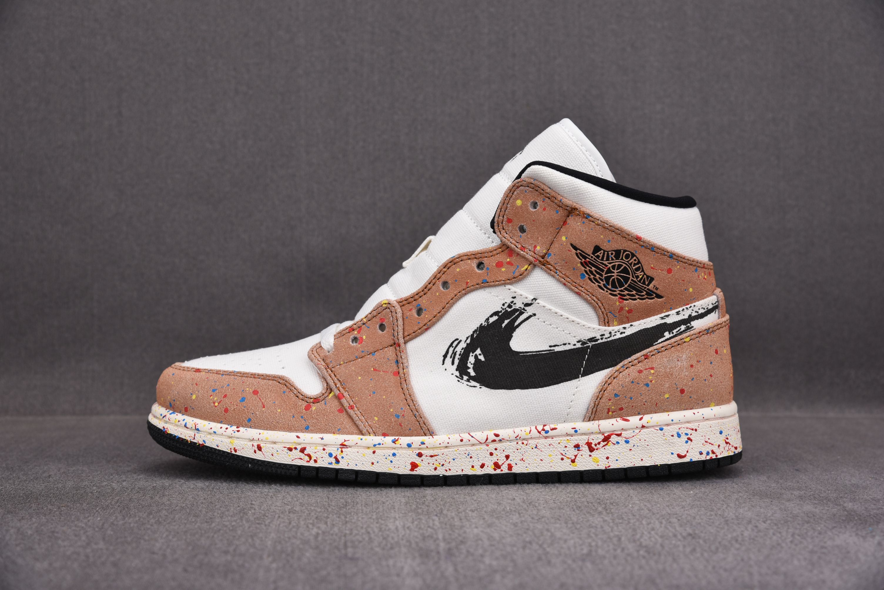 Jordan 1 Mid SE Brushstroke