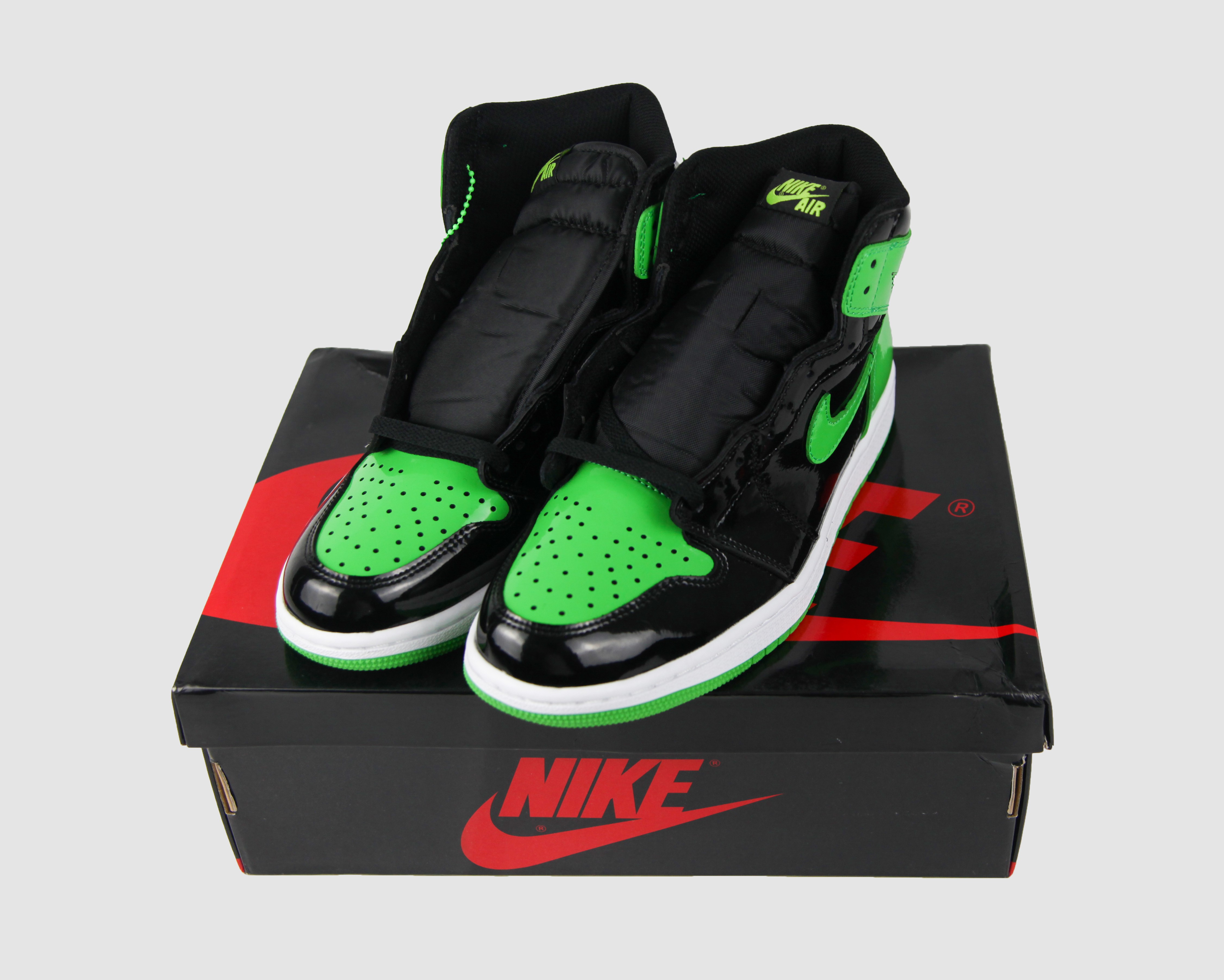 Jordan 1 Retro High OG Patent Green
