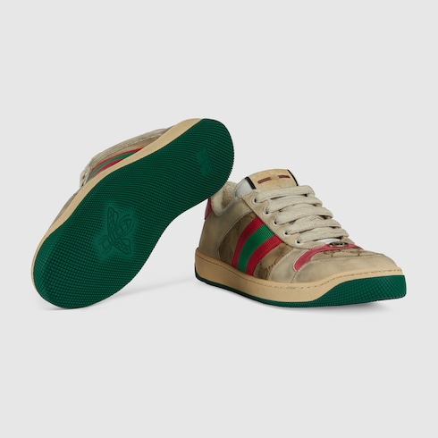 GUCCI Women's Screener leather sneaker