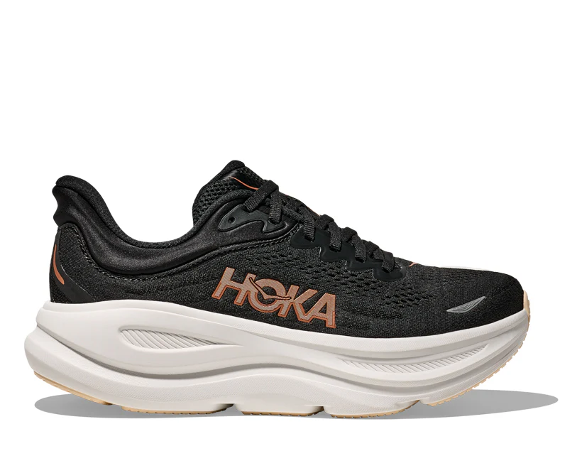 Hoka W BONDI 9 Black / Rose Gold