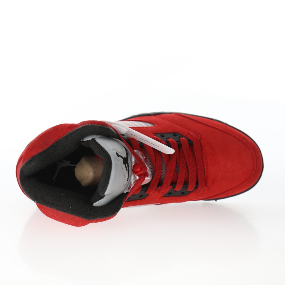 Jordan 5 Retro Raging Bull Red （Wood Box）