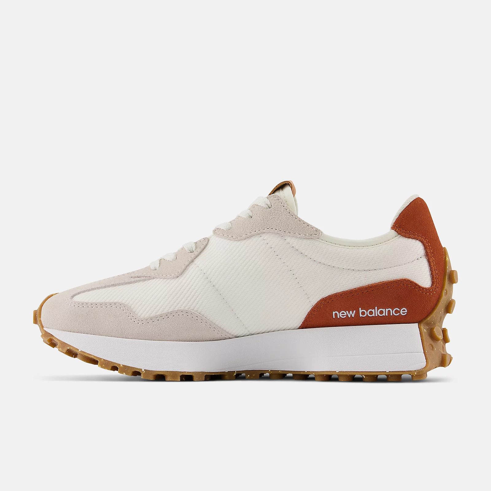 New Balance327 Sneakers -  Men's/Women's-Sea Salt with Rust Oxide