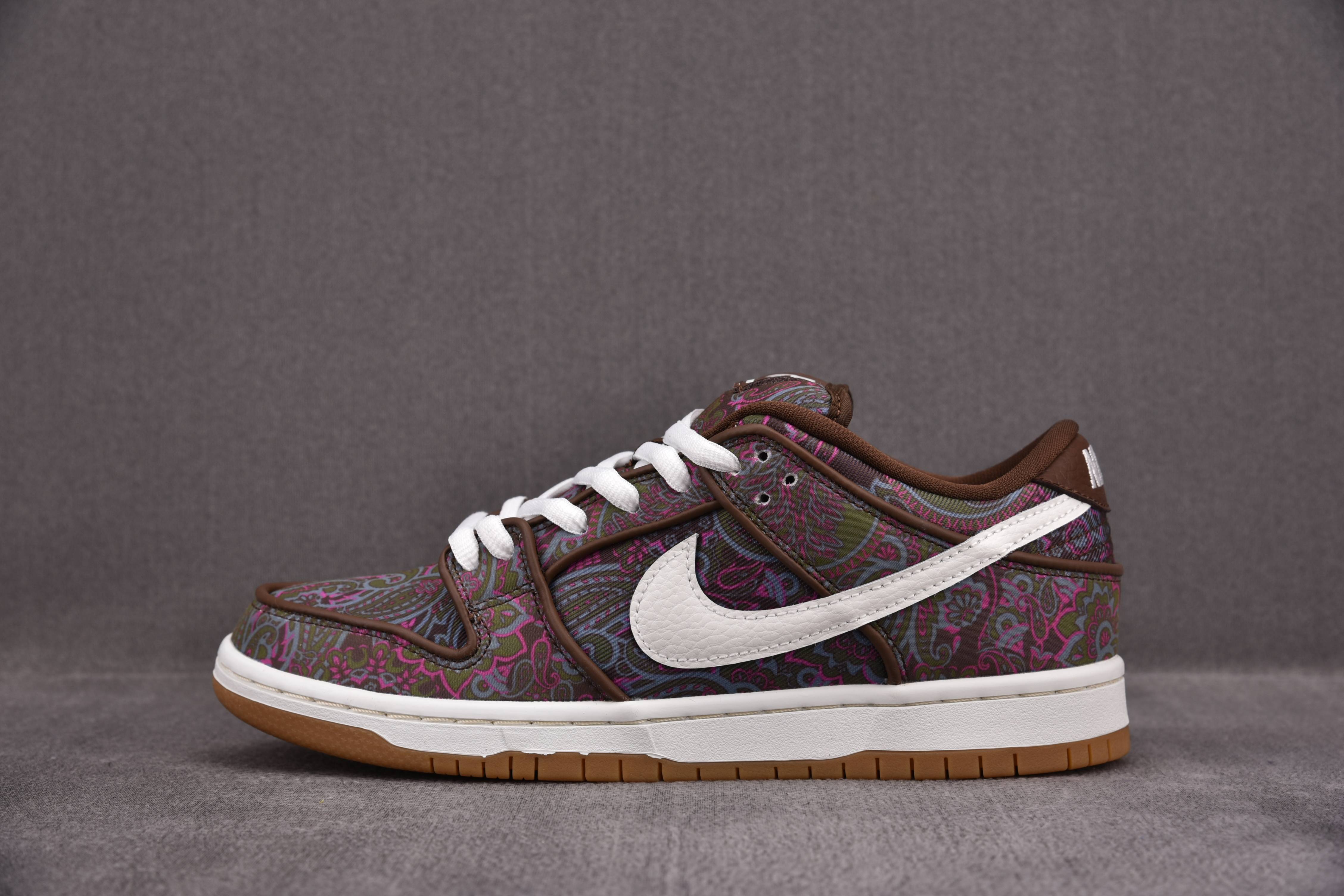 Nike SB Dunk Low Pro Paisley Brown