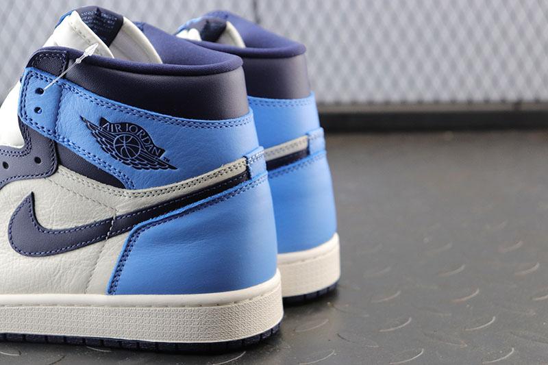 Jordan 1 Retro High Obsidian UNC