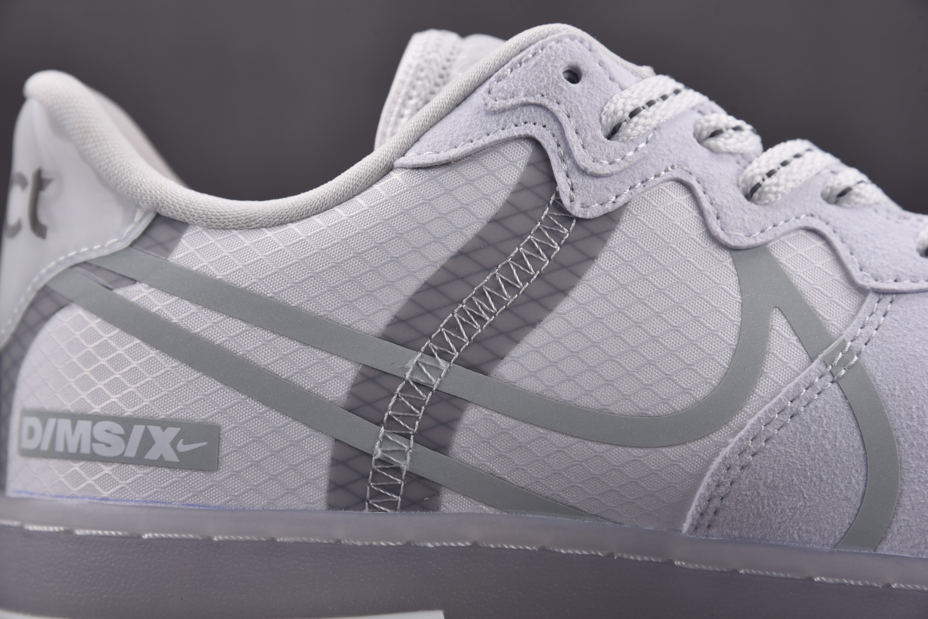 Nike Air Force 1 React White Light Bone