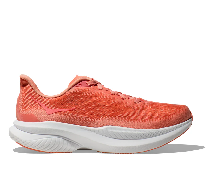 Hoka W MACH 6 LA Guava / White