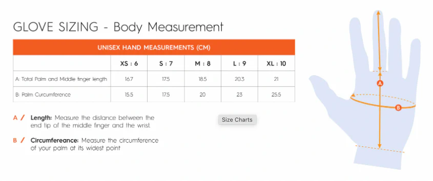 Dæhlie Glove Rush Black