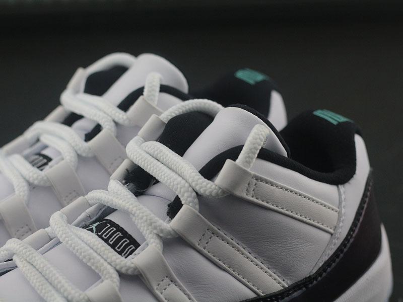 Jordan 11 Retro Low Easter/Emerald
