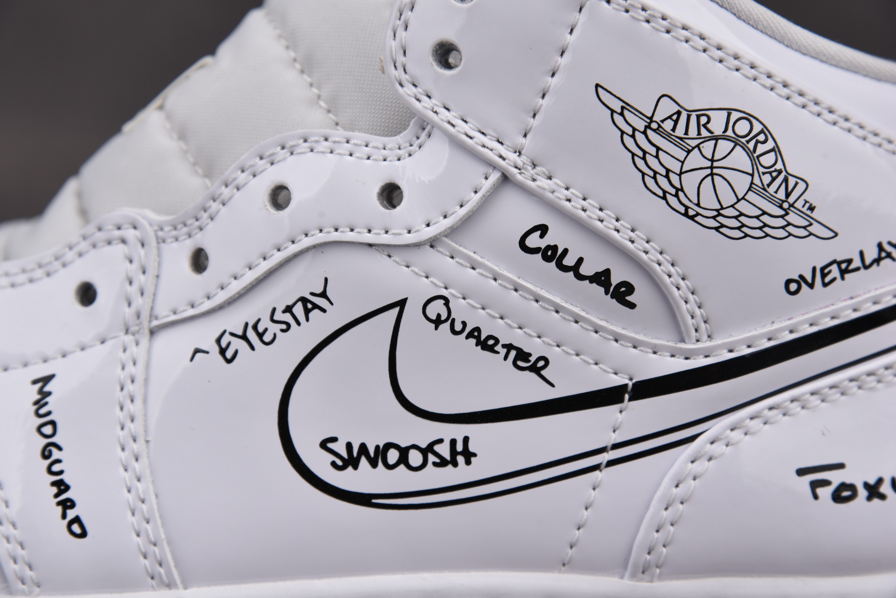 Jordan 1 Mid Schematic