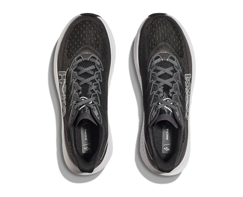 Hoka W MACH 6 Black / White