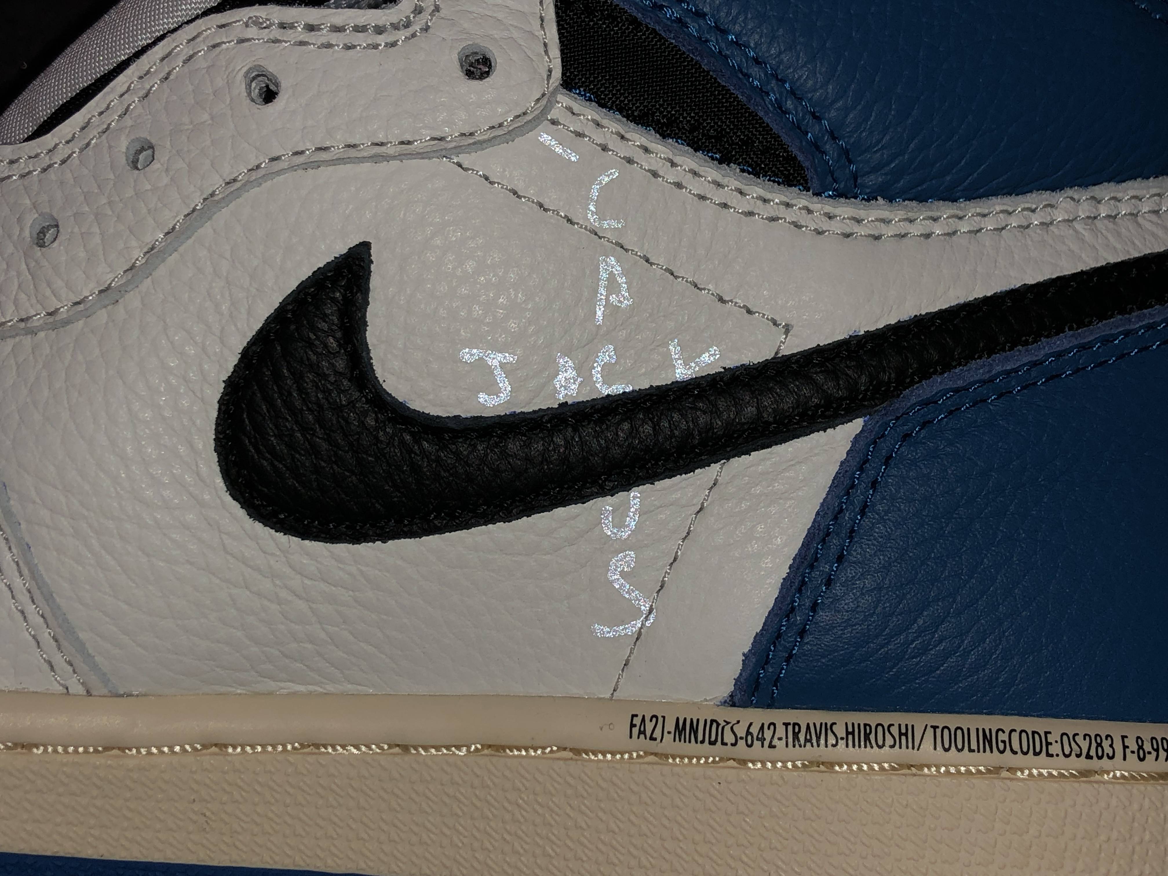 Jordan 1 High OG SP Fragment x Travis Scott