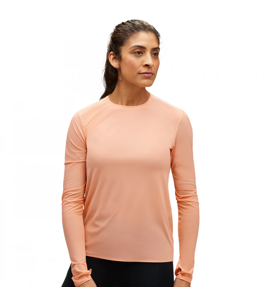 Hoka W AIROLITE RUN LONG SLEEVE Papaya