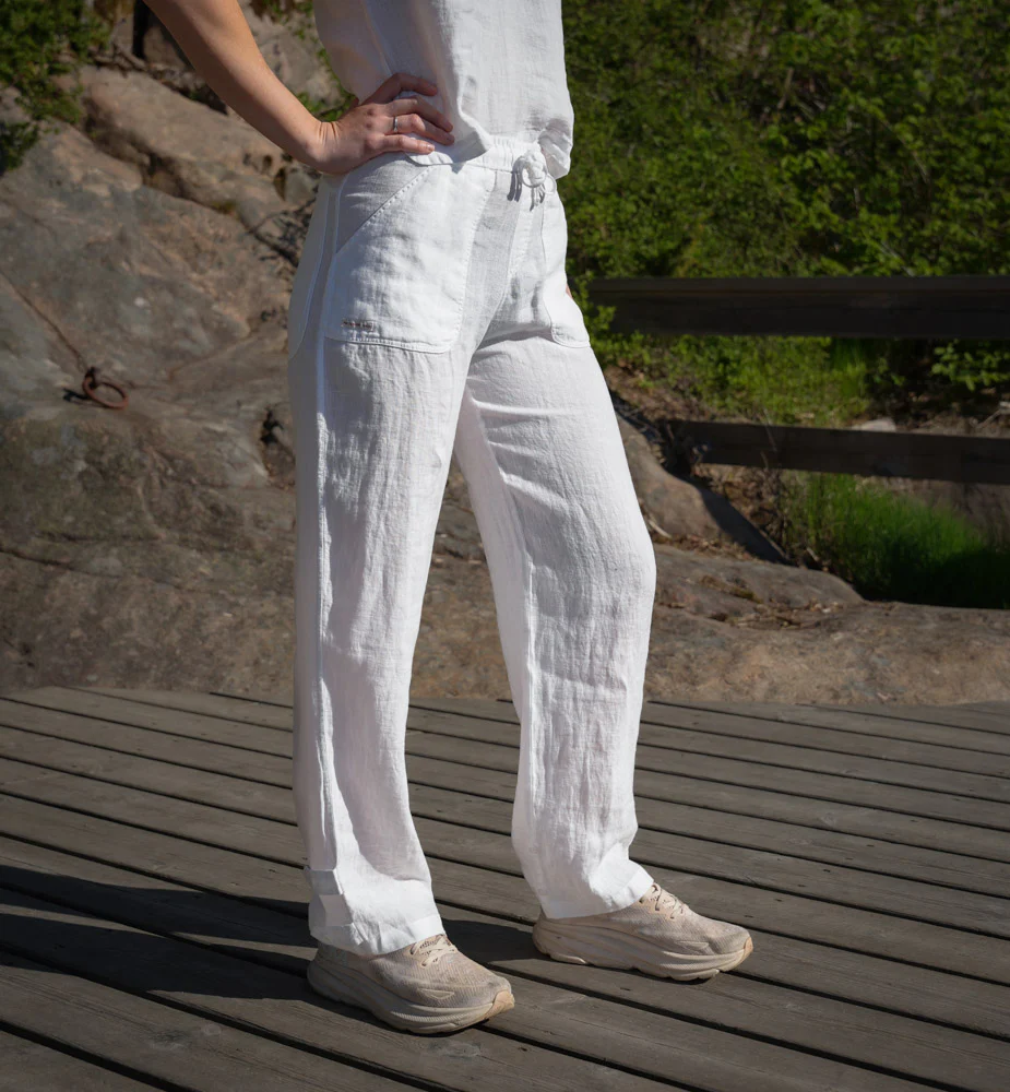 Amundsen Sports Safari Linen Pants Womens Natural
