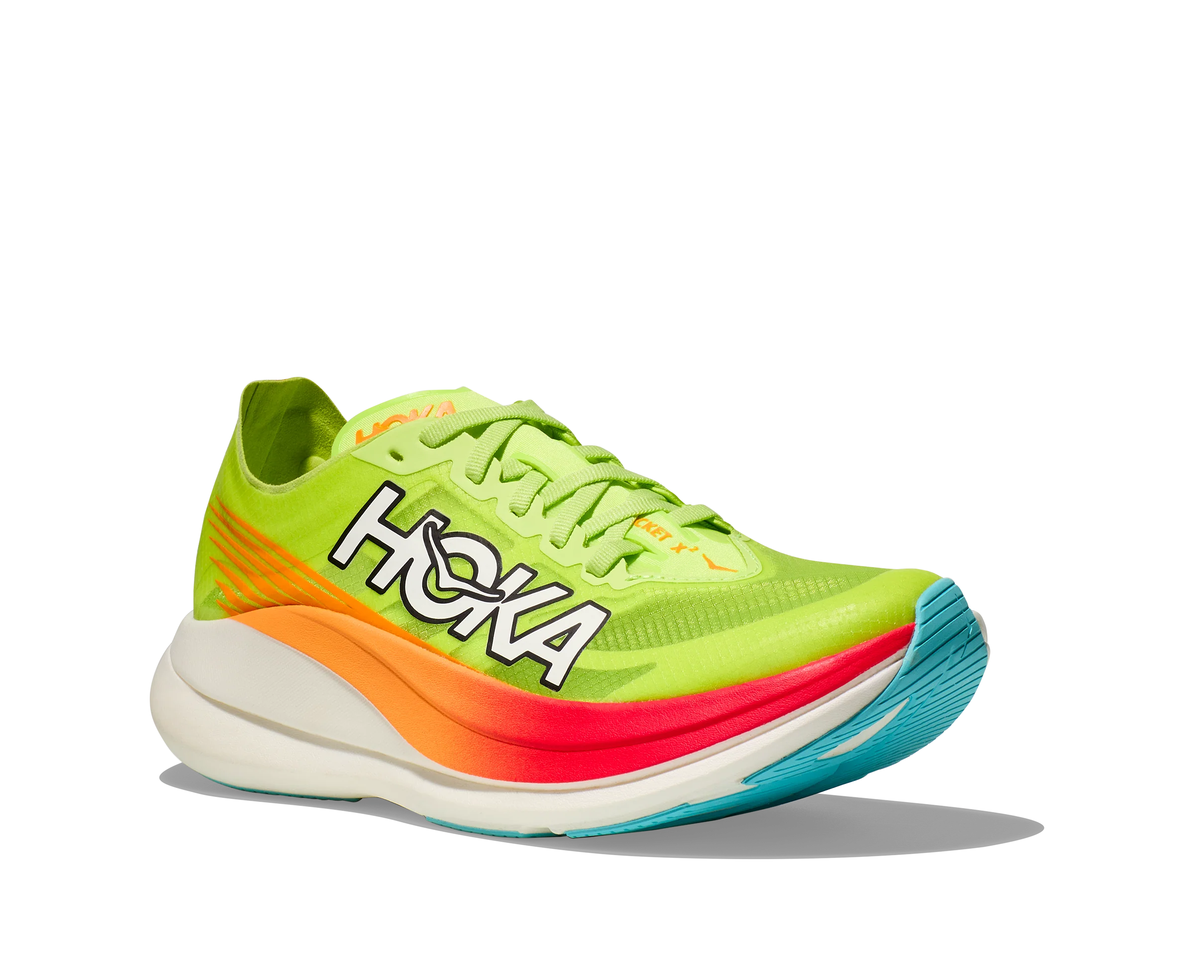 Hoka U ROCKET X 2 Lettuce / Solar Flare