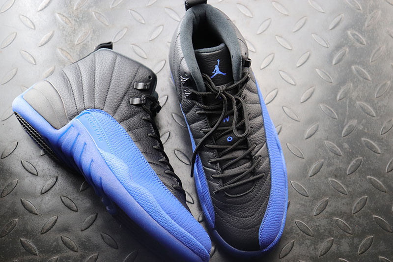 Jordan 12 Retro Black Game Royal