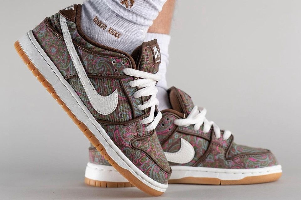 Nike SB Dunk Low Pro Paisley Brown