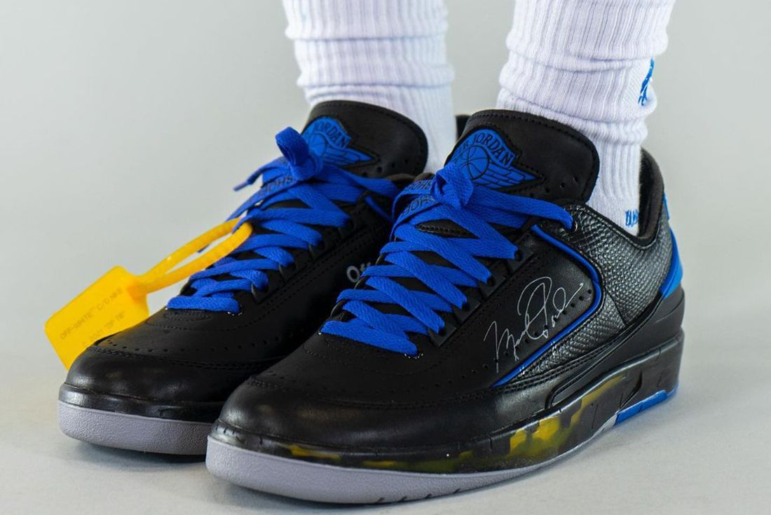 Jordan 2 Retro Low SP   Black Blue